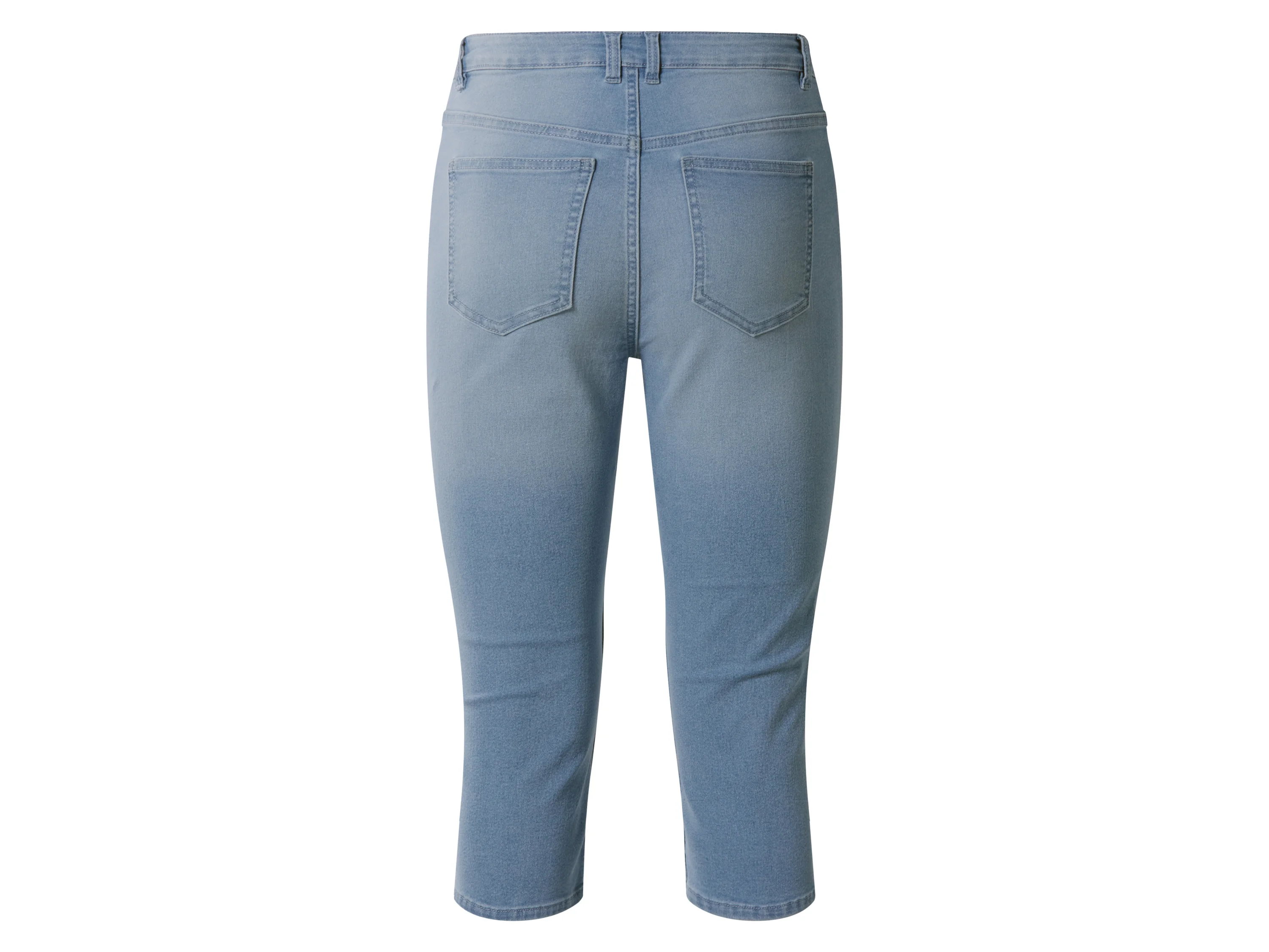 ESMARA® Damen Jeans Capri (Hellblau, 36) – Bild 3 von 3