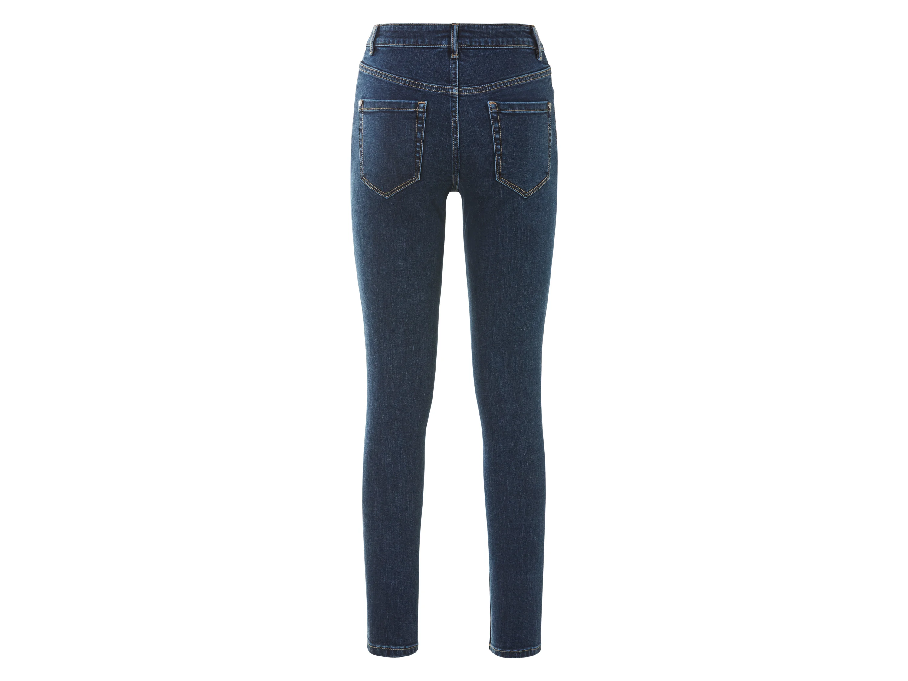 ESMARA® Damen Jeans (Dunkelblau, 40 (lange Länge)) – Bild 2 von 2