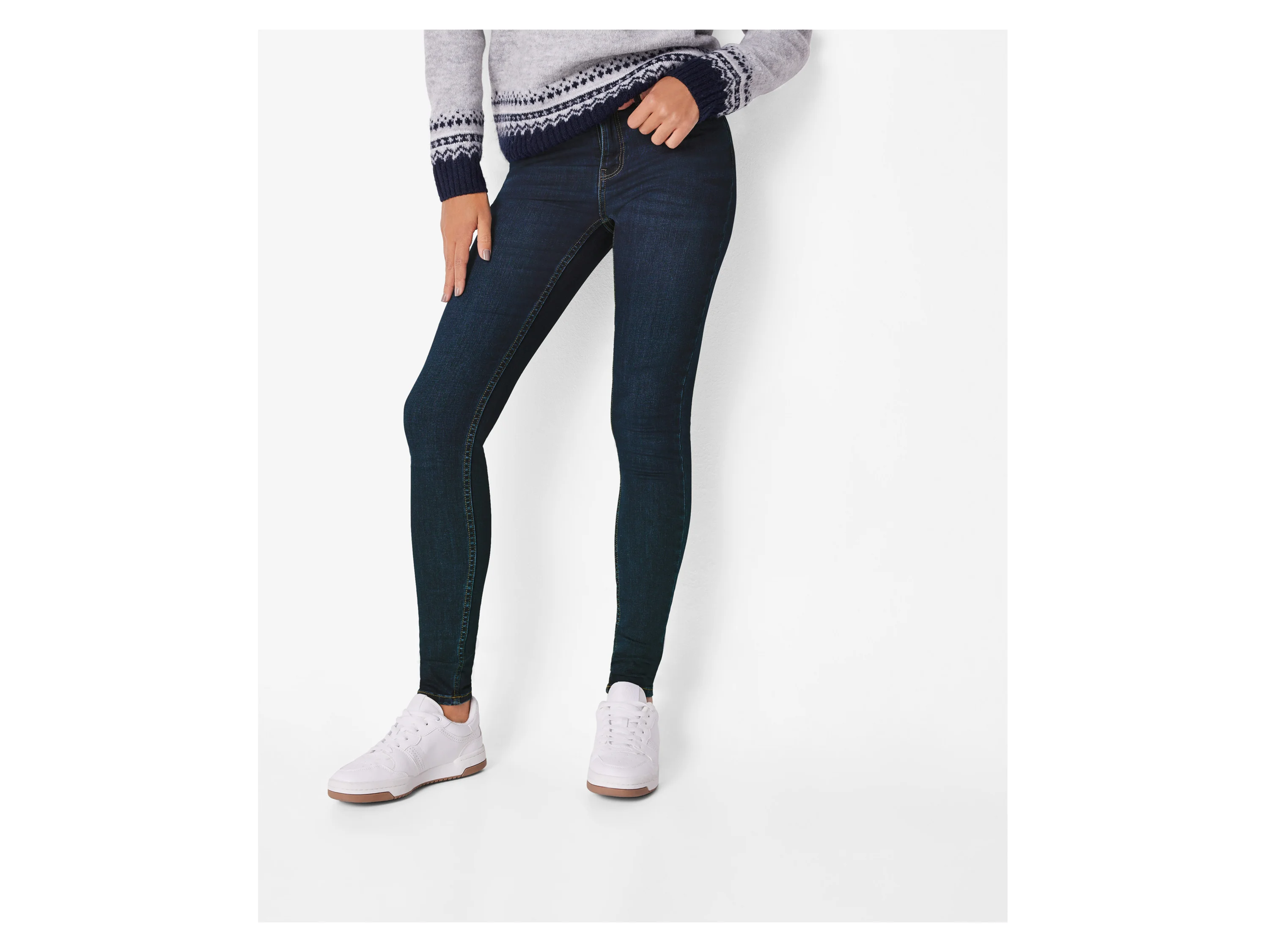 ESMARA® Damen Jeans (Dunkelblau, 38) – Bild 2 von 3