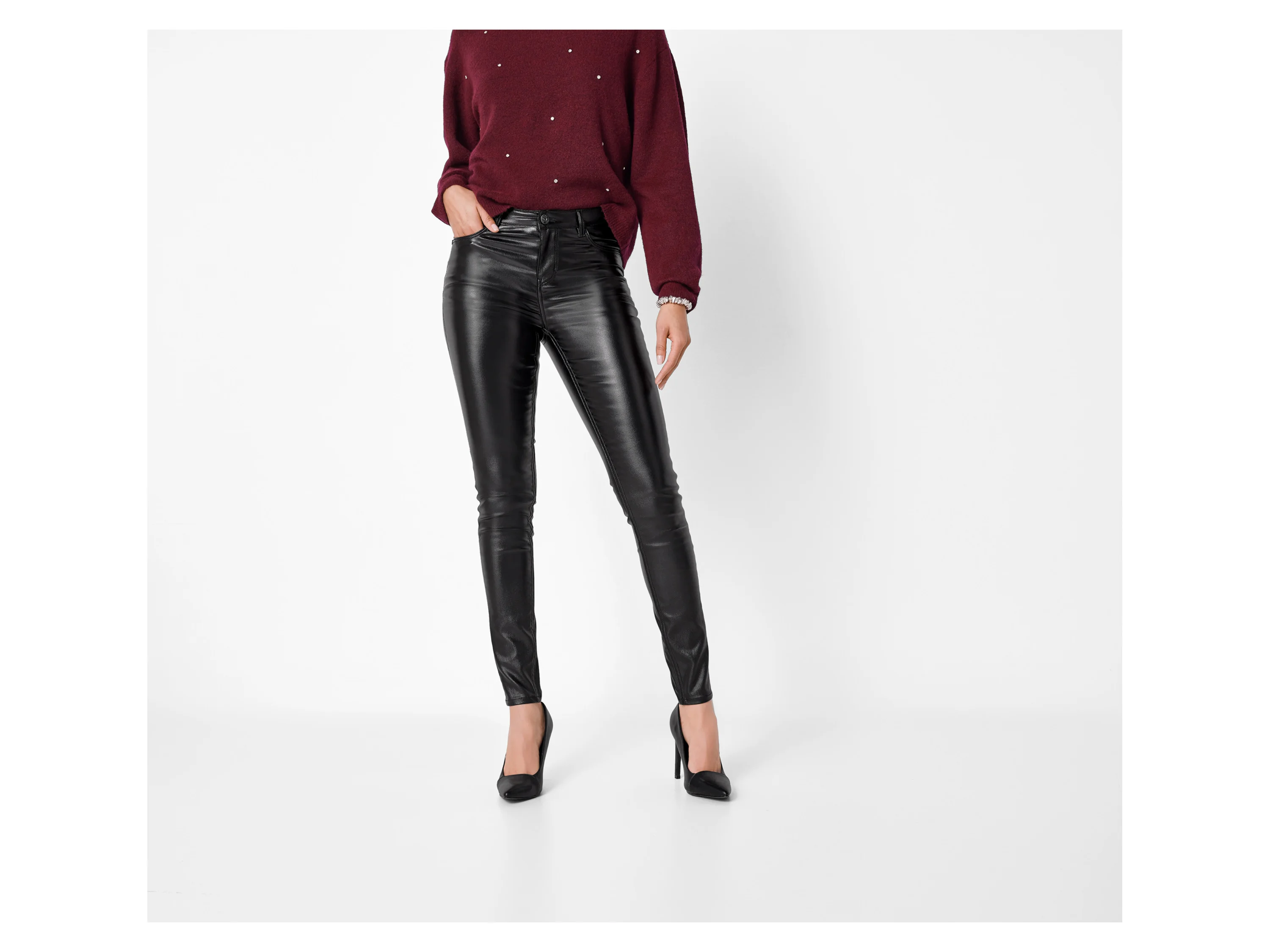 ESMARA® Damen Jeans (glänzend, 40) – Bild 2 von 4