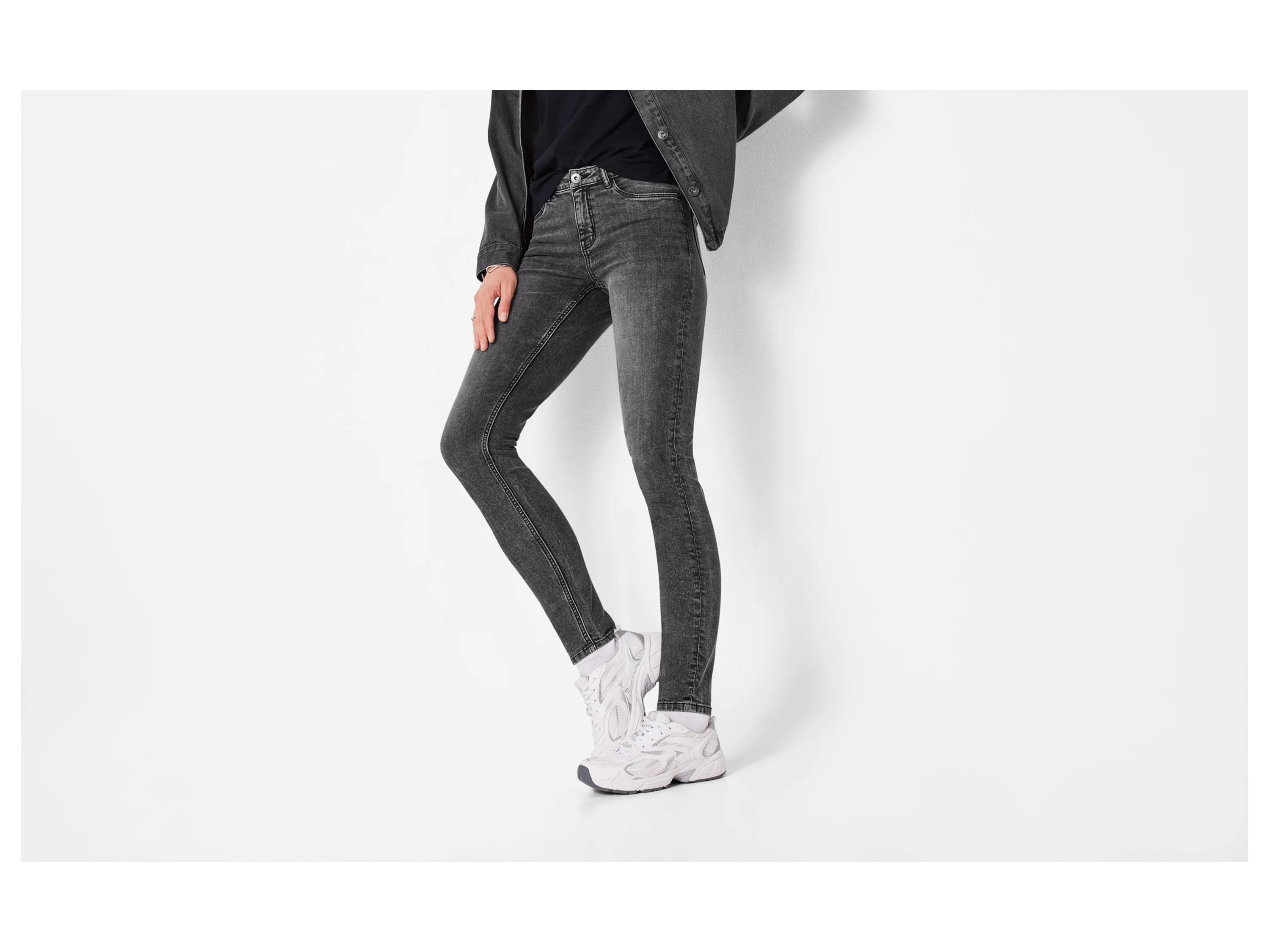 ESMARA® Damen Jeans (Grau, 38/32) – Bild 2 von 4