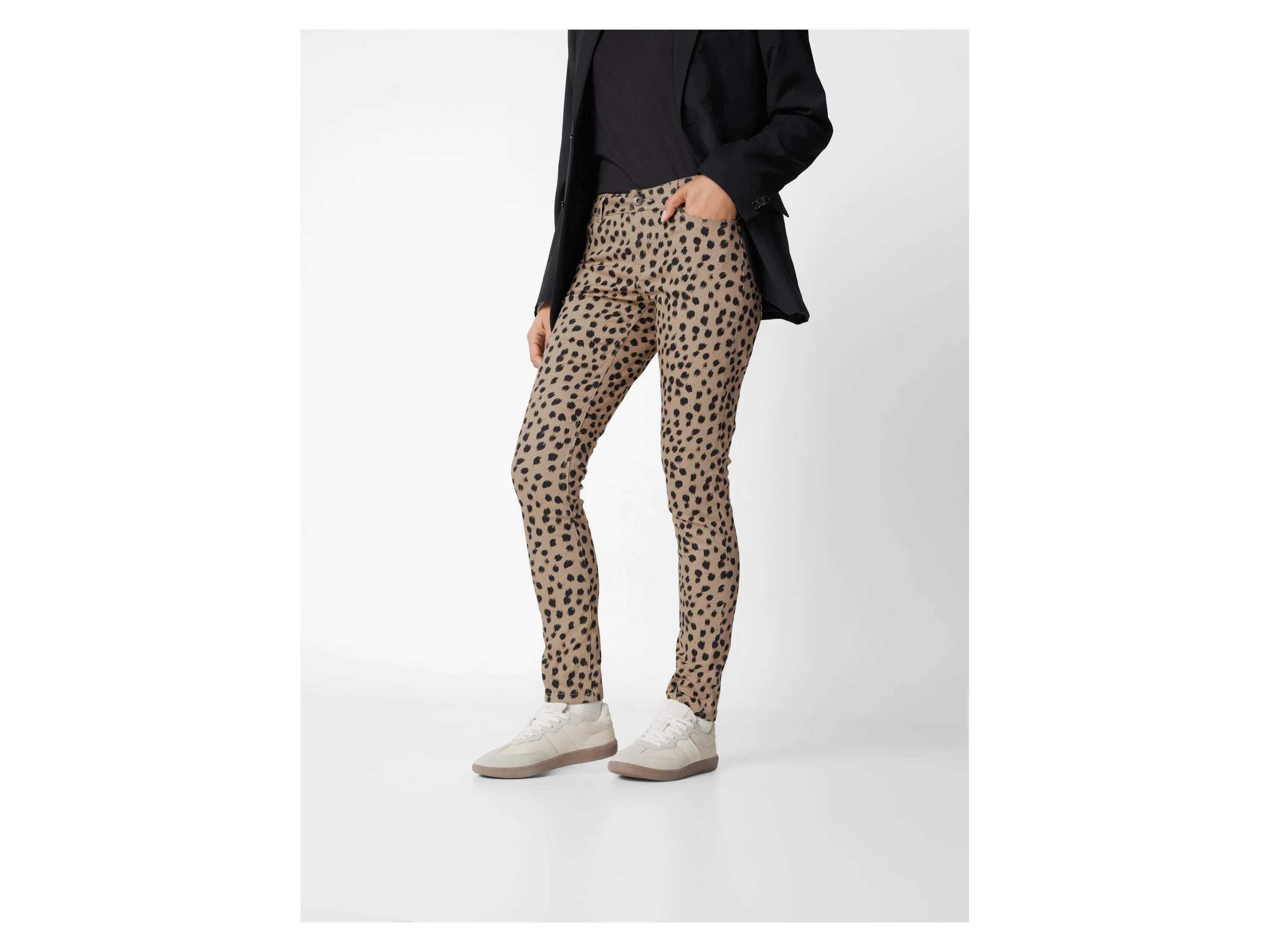 ESMARA® Damen Jeans (Kurz, Leo, 46) – Bild 2 von 3
