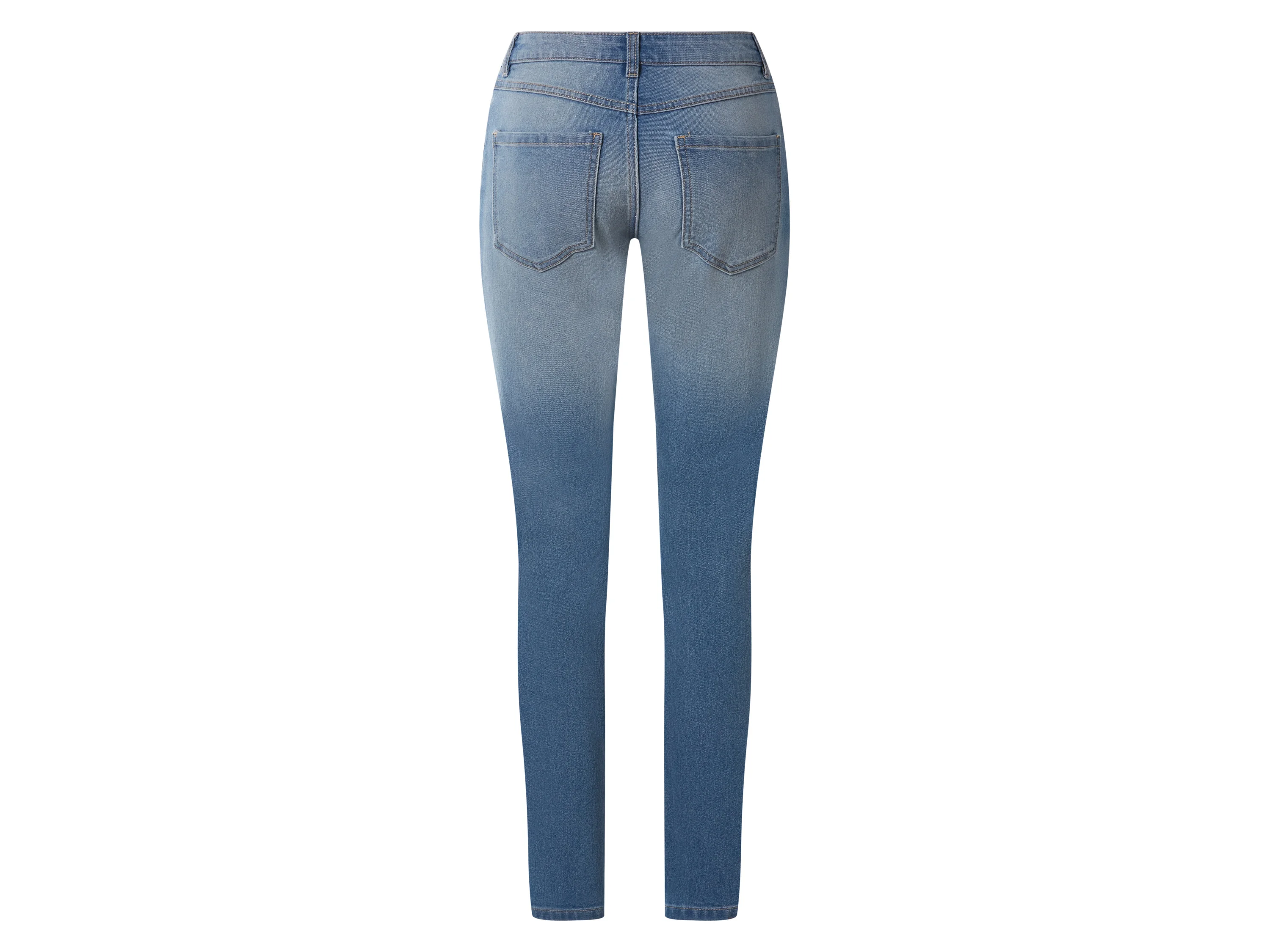 ESMARA® Damen Jeans, Super Skinny Fit, normale Leibhöhe (Hellblau, 34) – Bild 2 von 2