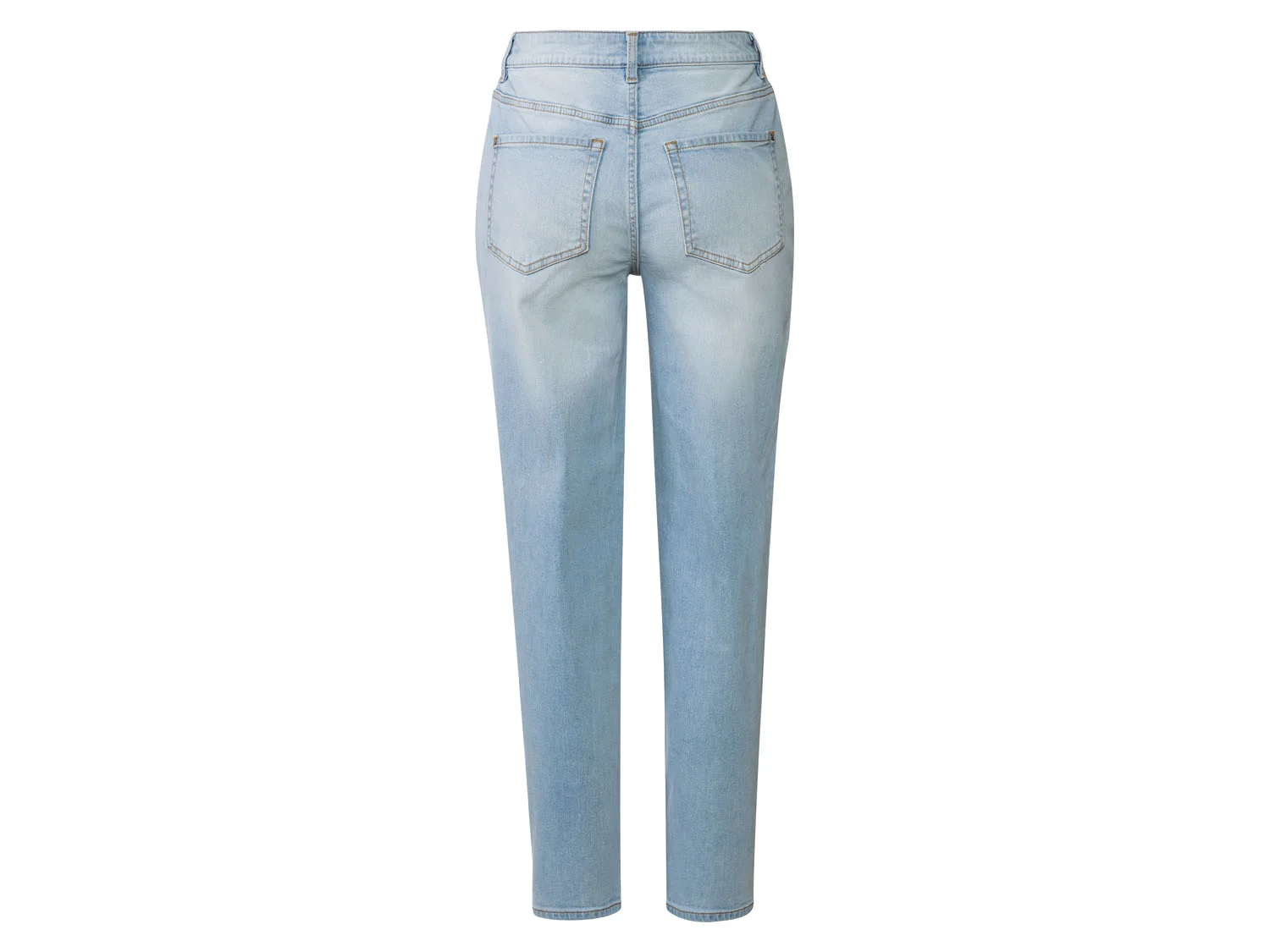 ESMARA® Damen Jeans Mom Fit (Hellblau, 34) – Bild 2 von 4