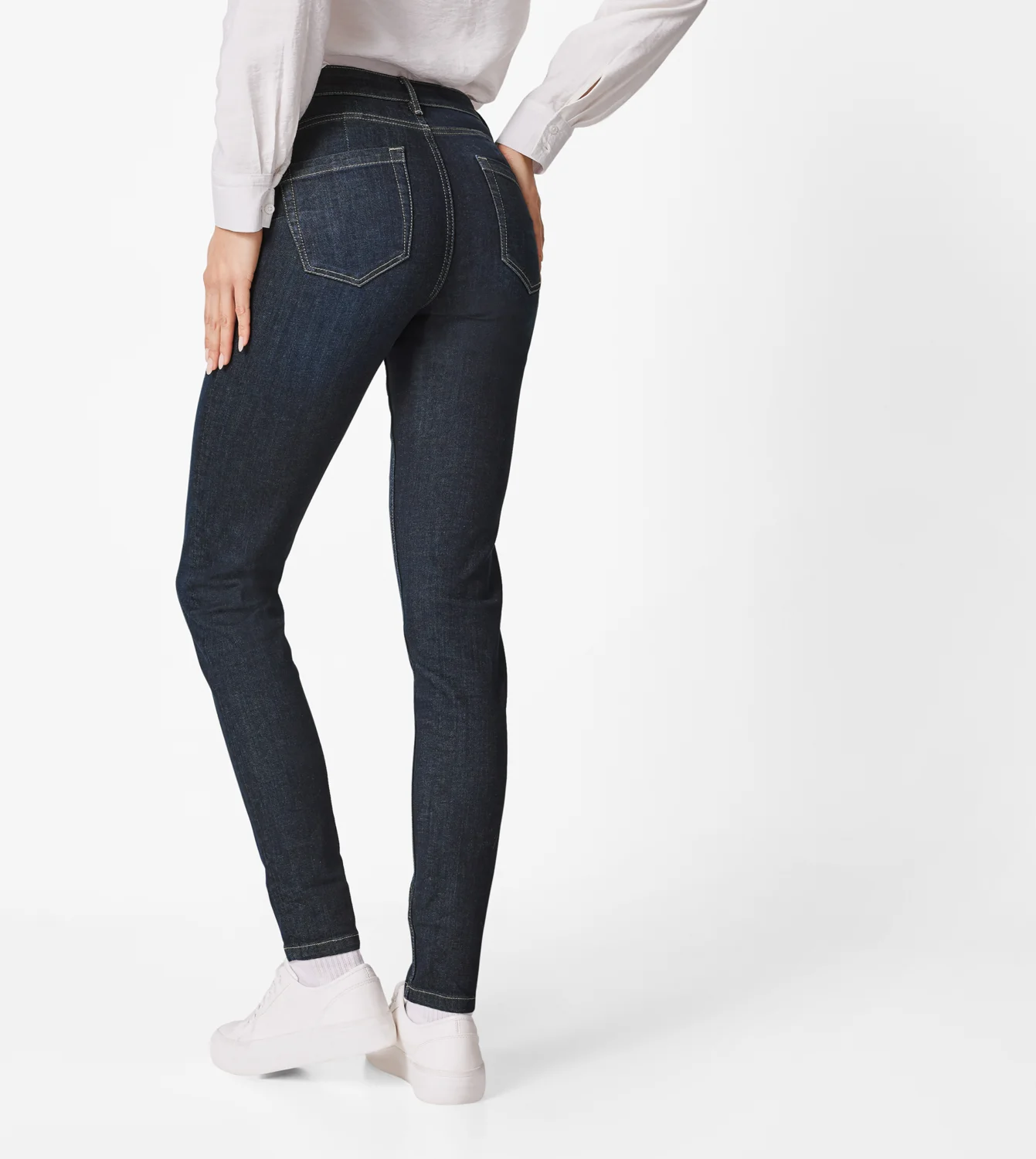 ESMARA® Damen Jeans, Super Skinny (Blau, 34) – Bild 2 von 3