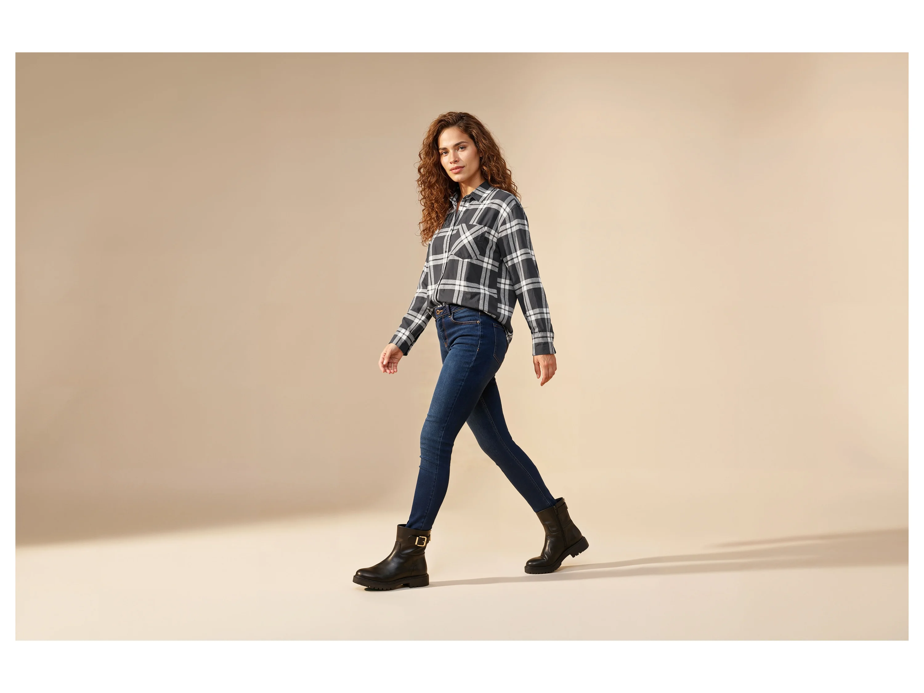 ESMARA® Damen Jeans, Skinny Fit (Blau, 40) – Bild 4 von 4