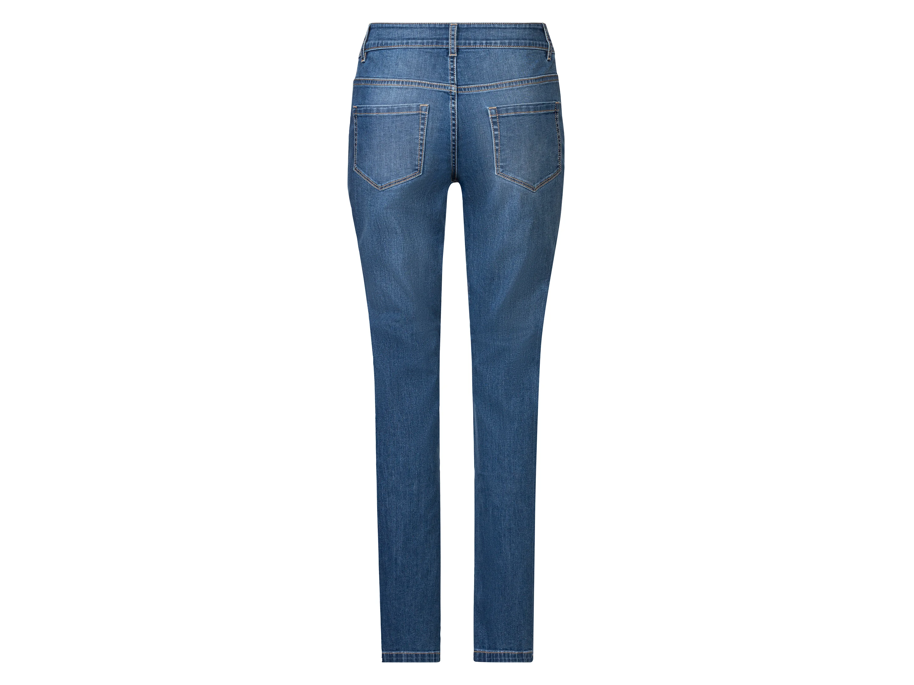 ESMARA® Damen Jeans Slim Fit (kurze Länge, Hellblau, 34) – Bild 2 von 2