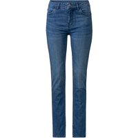 ESMARA® Damen Jeans Slim Fit (kurze Länge, Dunkelblau, 34)