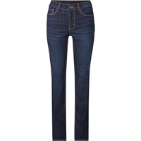 ESMARA® Damen Jeans Slim Fit (lange Länge, Dunkelblau, 34)