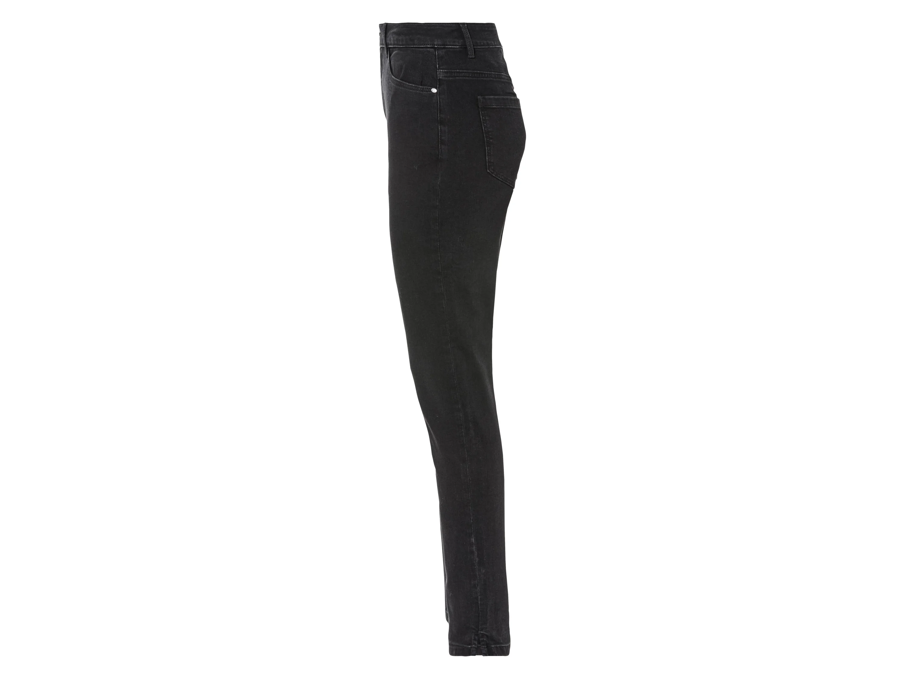 ESMARA® Damen Jeans Slim Fit (Schwarz, 38 short length) – Bild 2 von 3