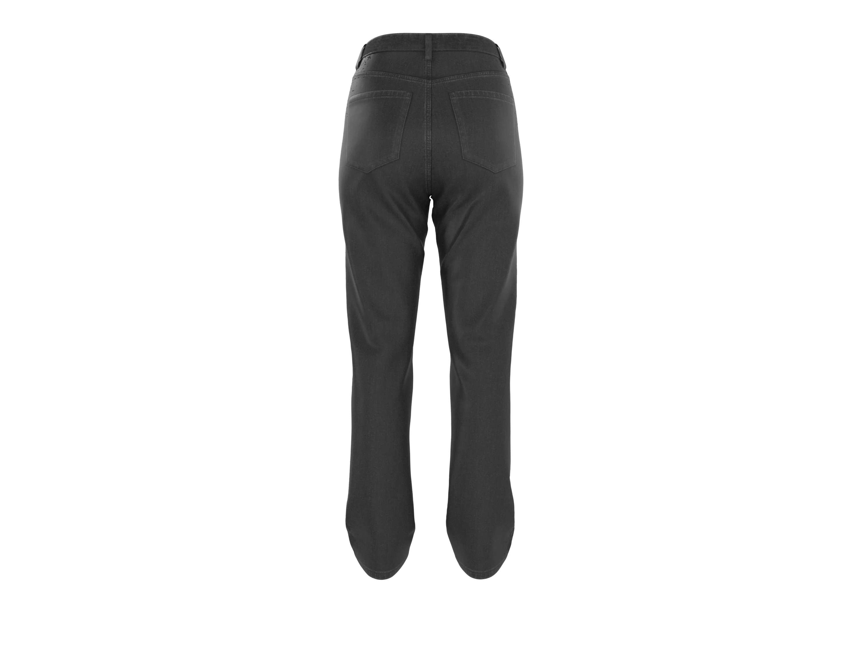 ESMARA® Damen Jeans Straight Fit (Grau, 40) – Bild 3 von 3