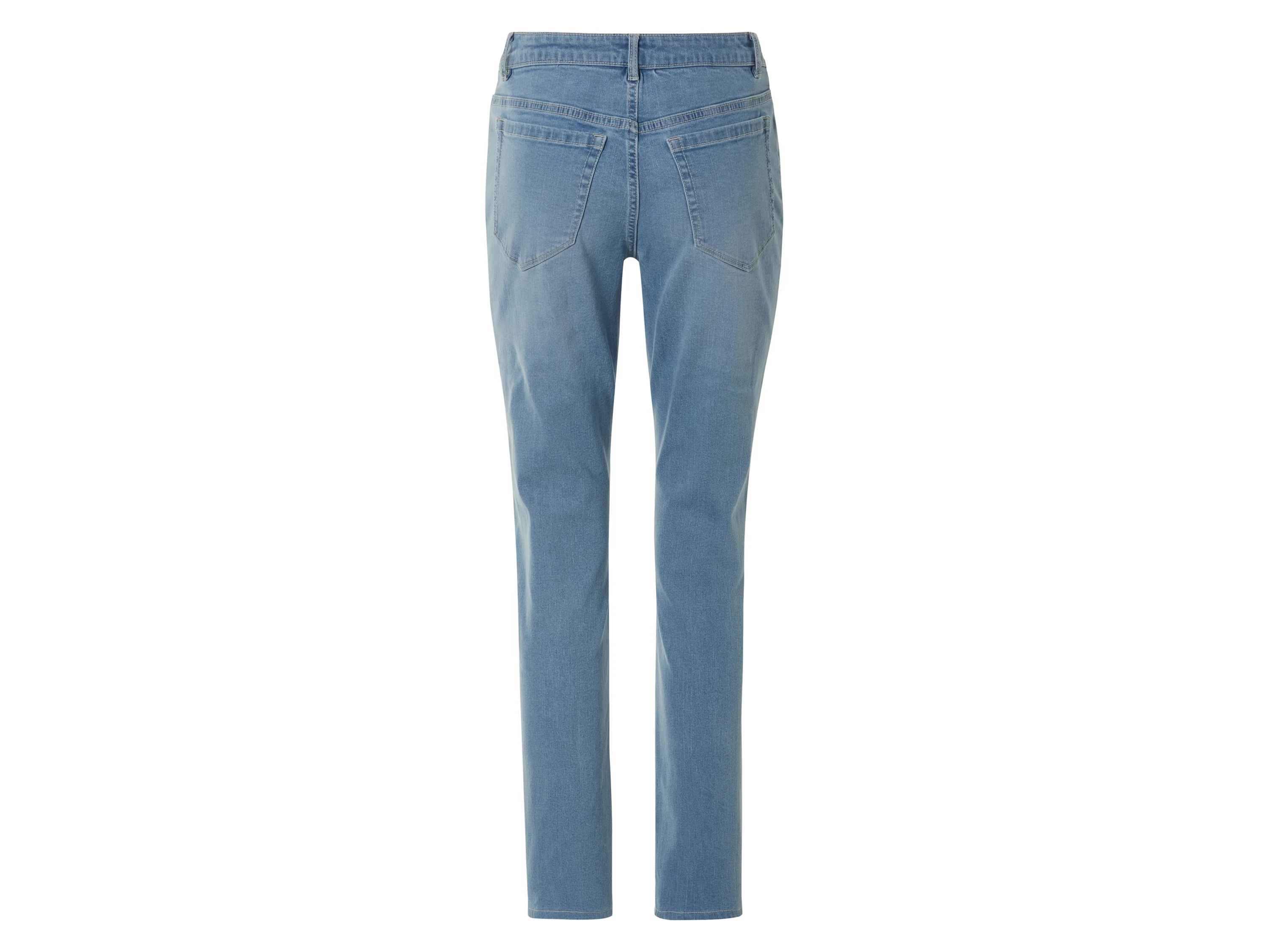 ESMARA® Damen Jeans Straight fit (Hellblau, 34 (reg. Länge)) – Bild 2 von 2