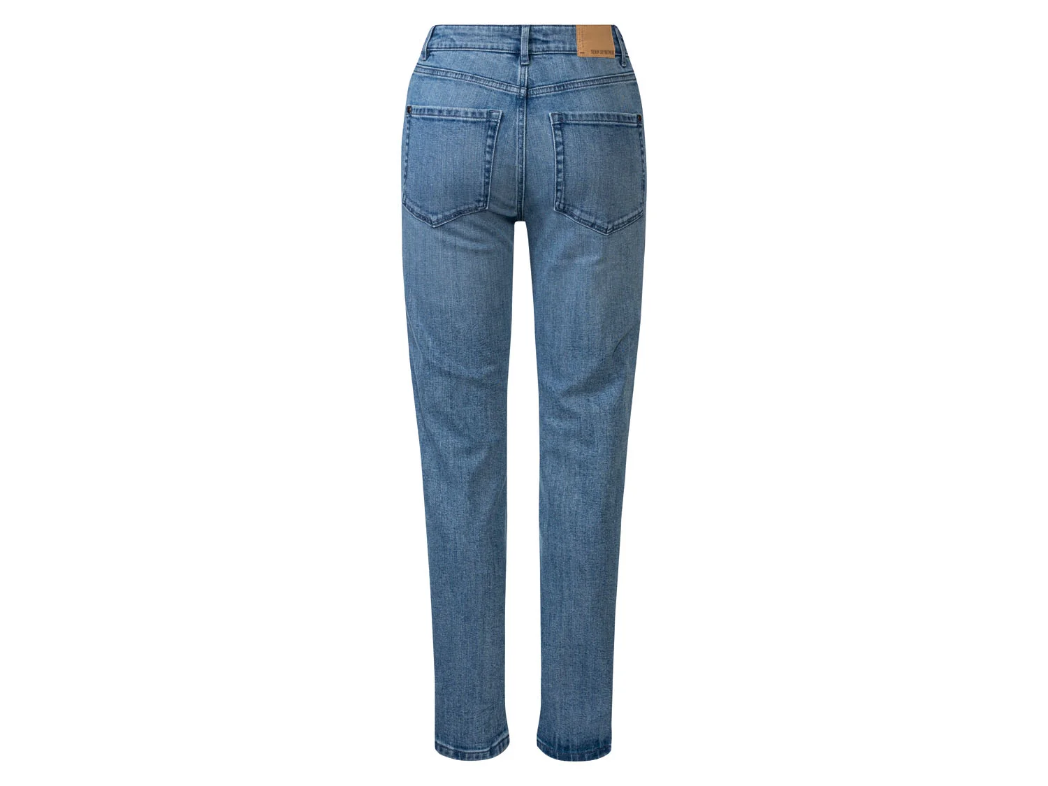 ESMARA® Damen Jeans Straight Fit (Hellblau, 34 short length) – Bild 3 von 4