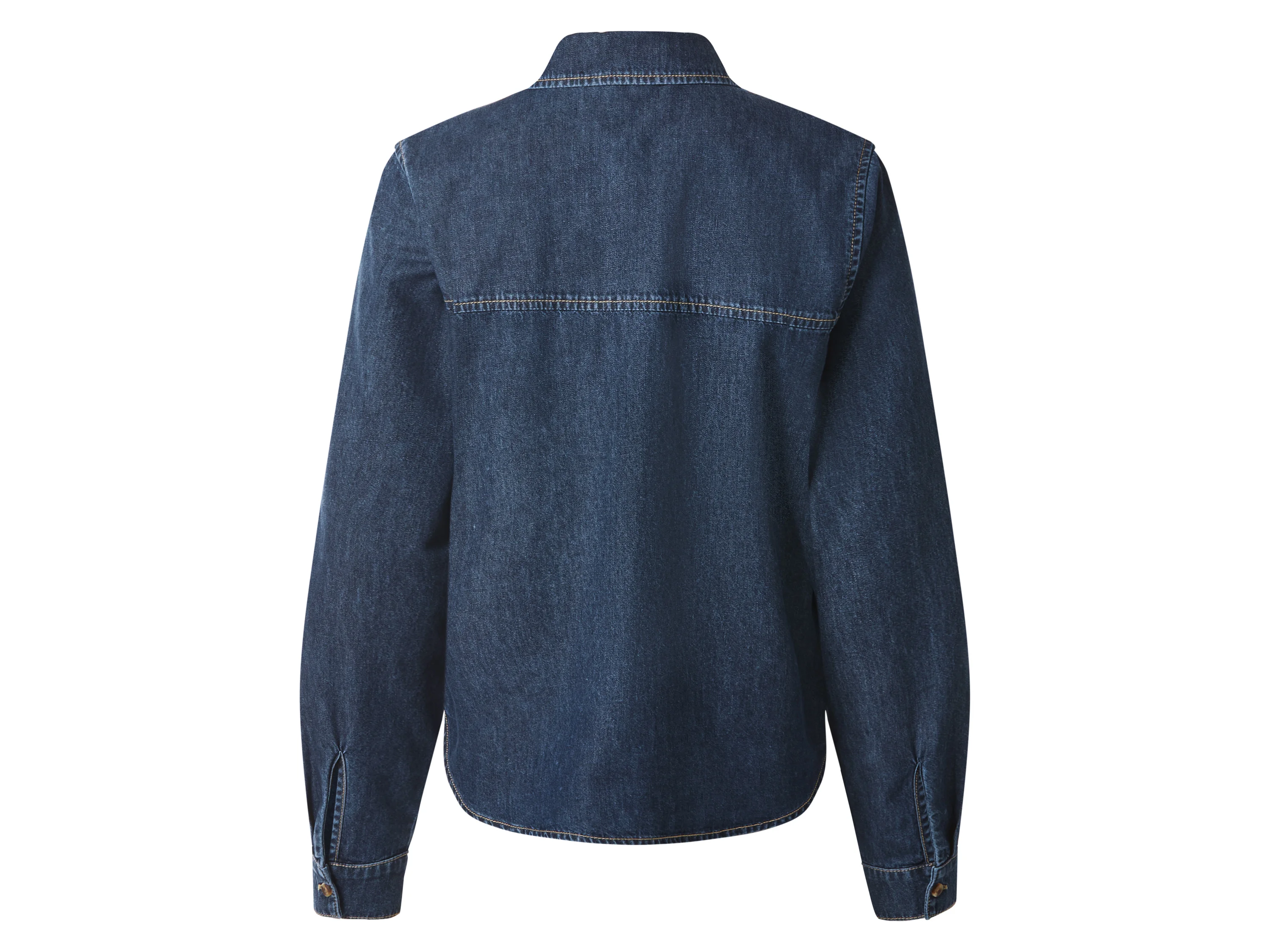 ESMARA® Damen Jeanshemd (Blau, 42) – Bild 3 von 4
