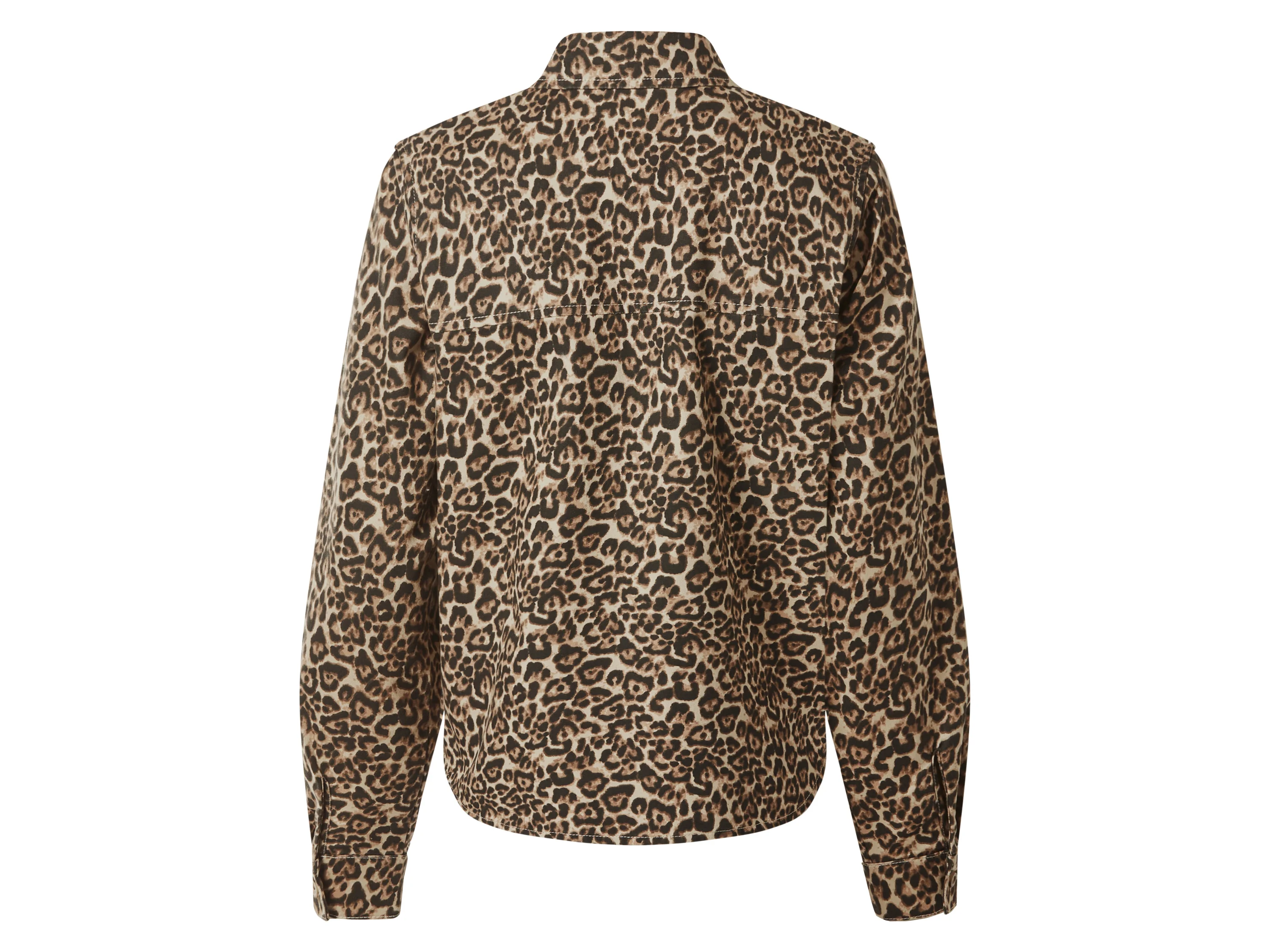 ESMARA® Damen Jeanshemd (Gemustert, 34) – Bild 3 von 4