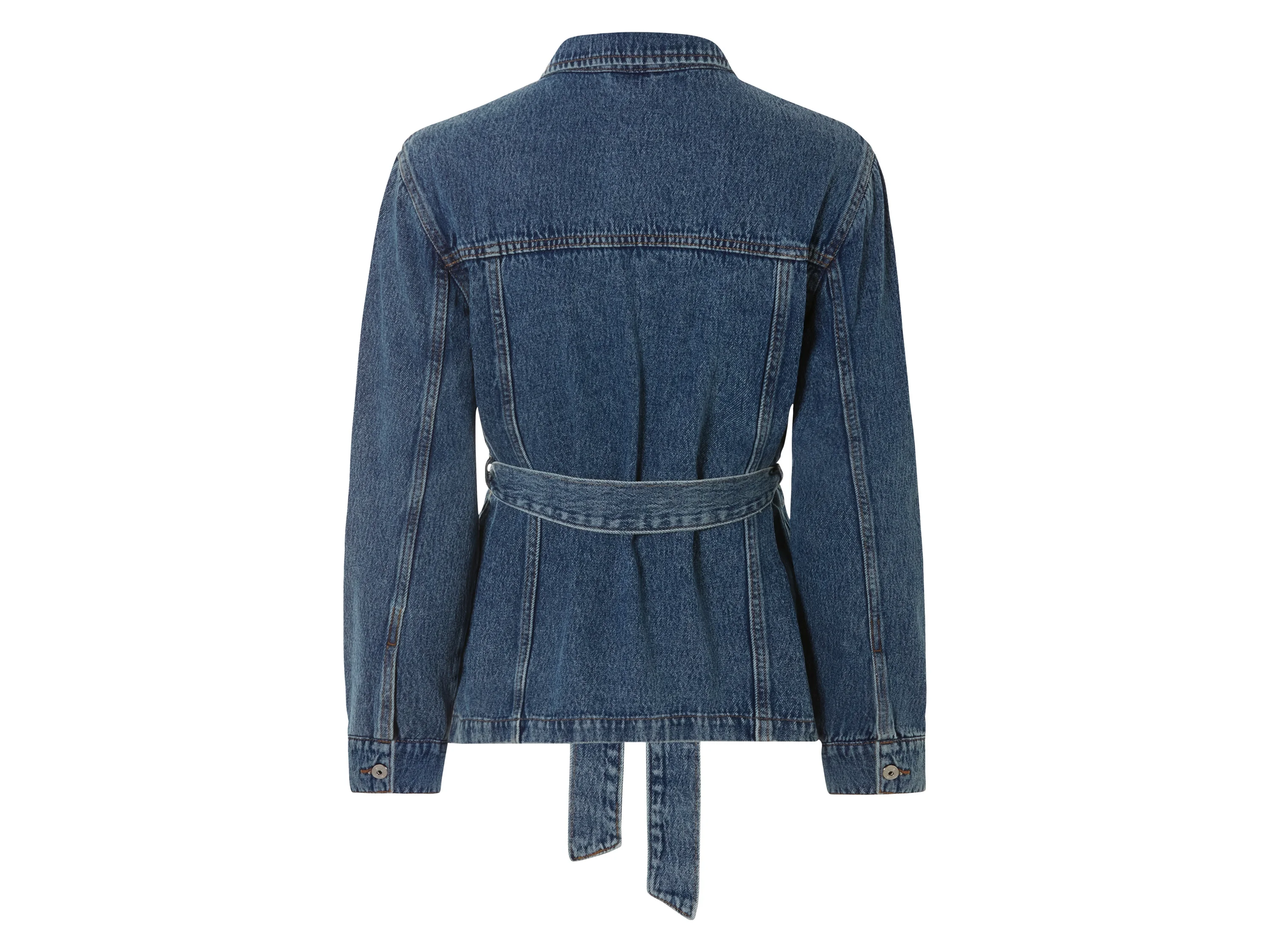 ESMARA® Damen Jeansjacke (Blau, 38) – Bild 3 von 3