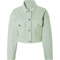 ESMARA® Damen Jeansjacke cropped (Hellgrün, 40)