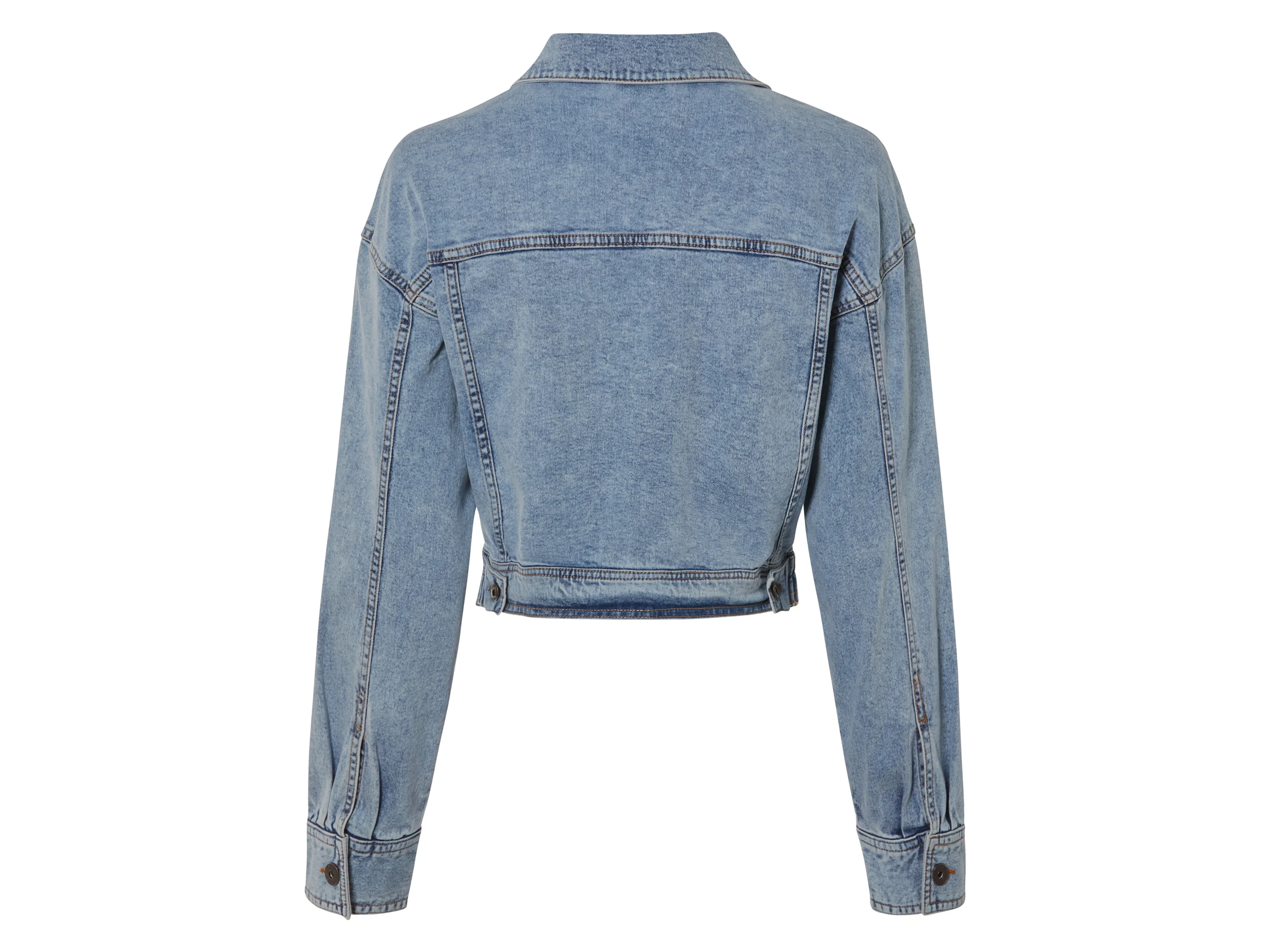 ESMARA® Damen Jeansjacke (Hellblau, 44) – Bild 3 von 4
