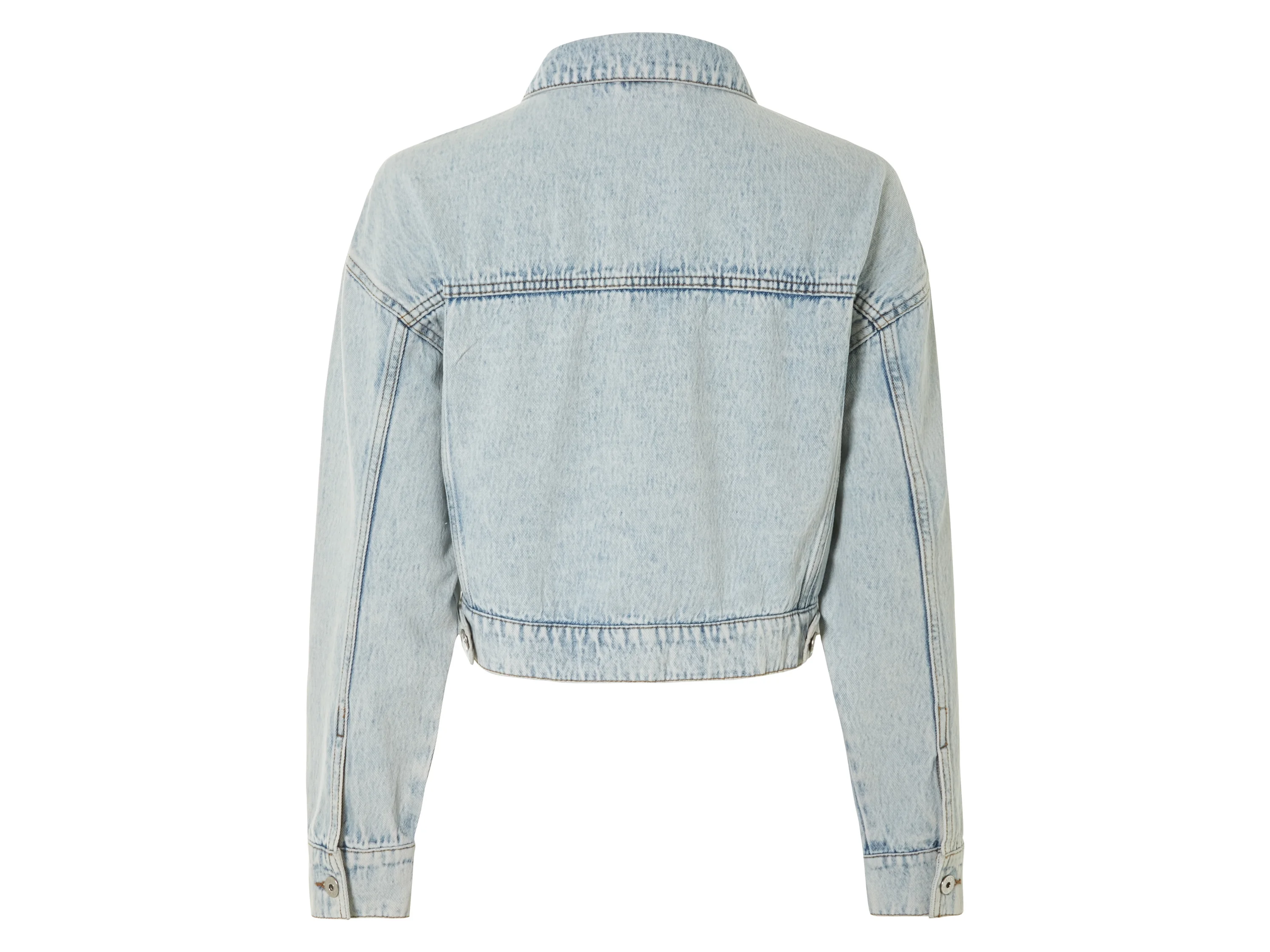 ESMARA® Damen Jeansjacke (Hellblau, 40) – Bild 3 von 4