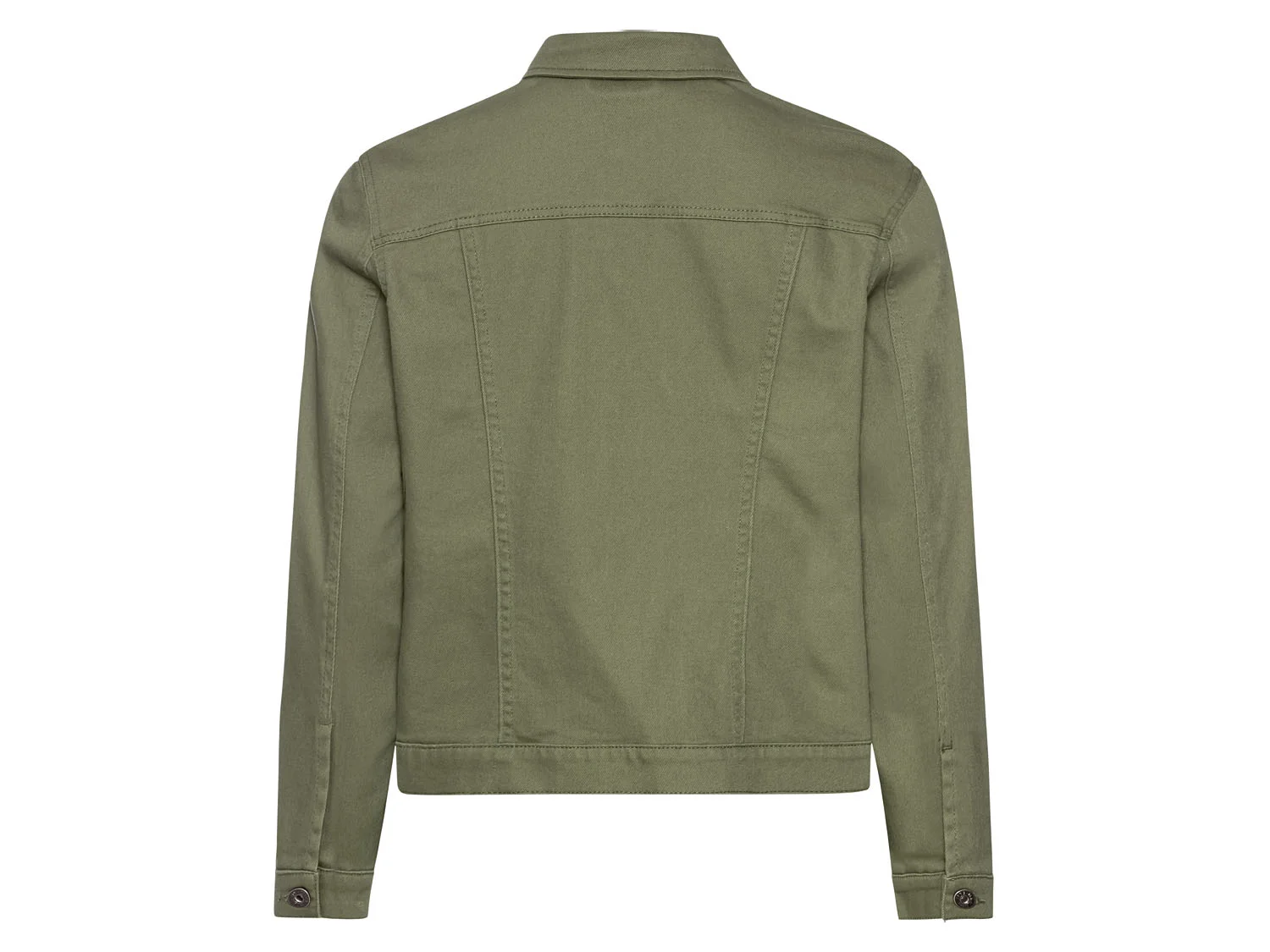 ESMARA® Damen Jeansjacke (Olive, 52) – Bild 3 von 4
