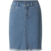 ESMARA® Damen Jeansrock, im 5-Pocket-Style (Blau, 36)