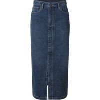 ESMARA® Damen Jeansrock Midi (Blau, 36)