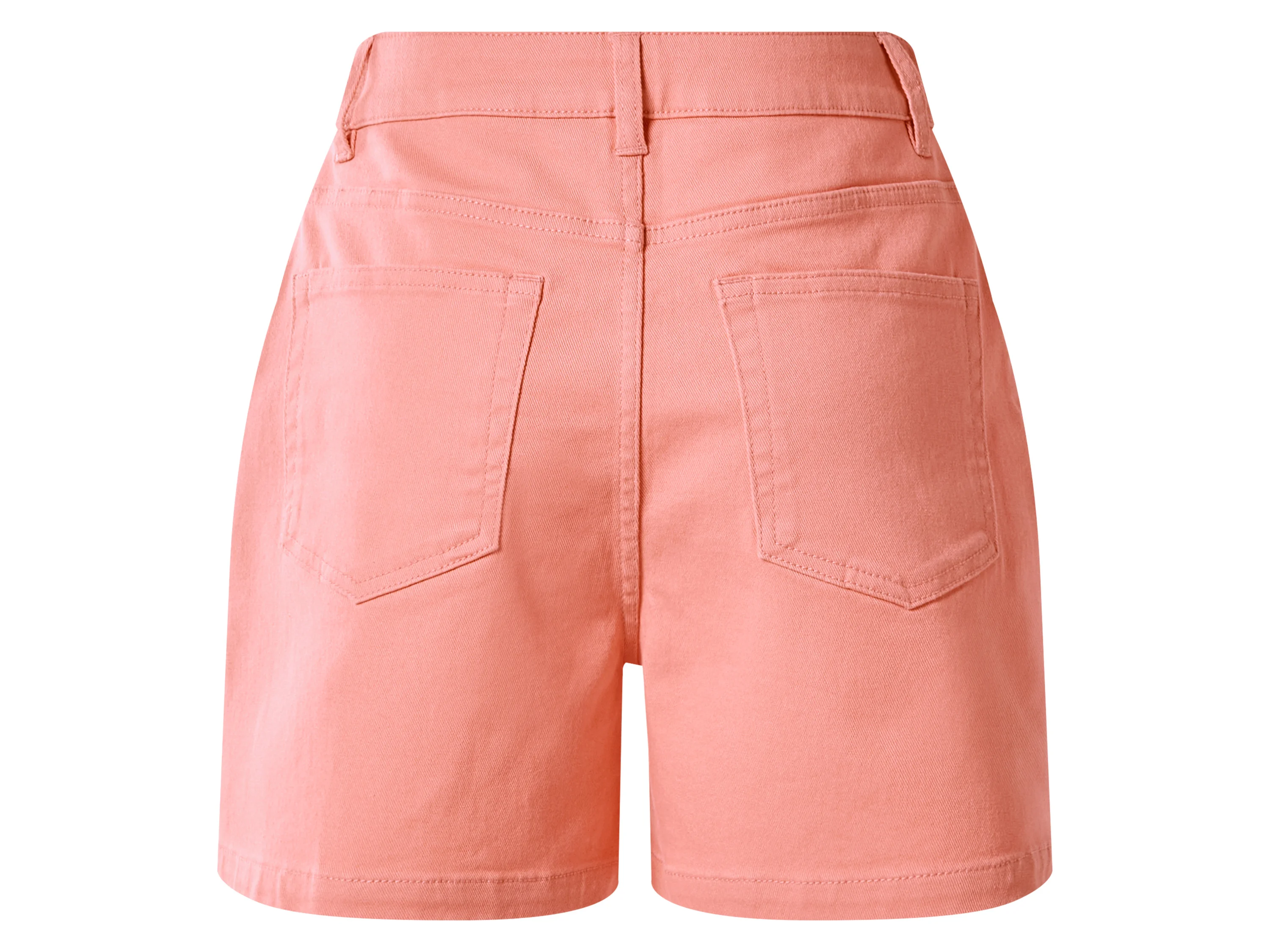 ESMARA® Damen Jeansshorts (Koralle, 42) – Bild 2 von 2