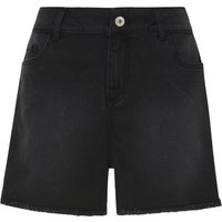 ESMARA® Damen Jeansshorts, leger geschnitten (Schwarz, 36)