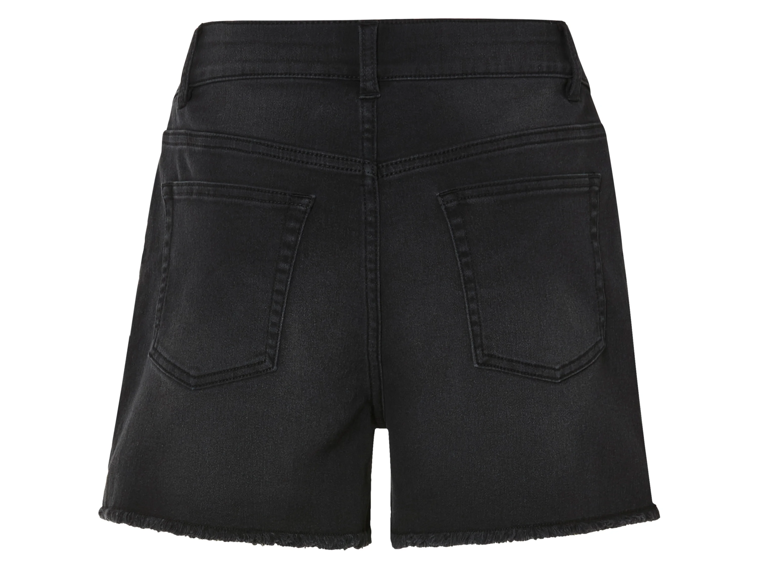 ESMARA® Damen Jeansshorts, leger geschnitten (Schwarz, 36) – Bild 3 von 3