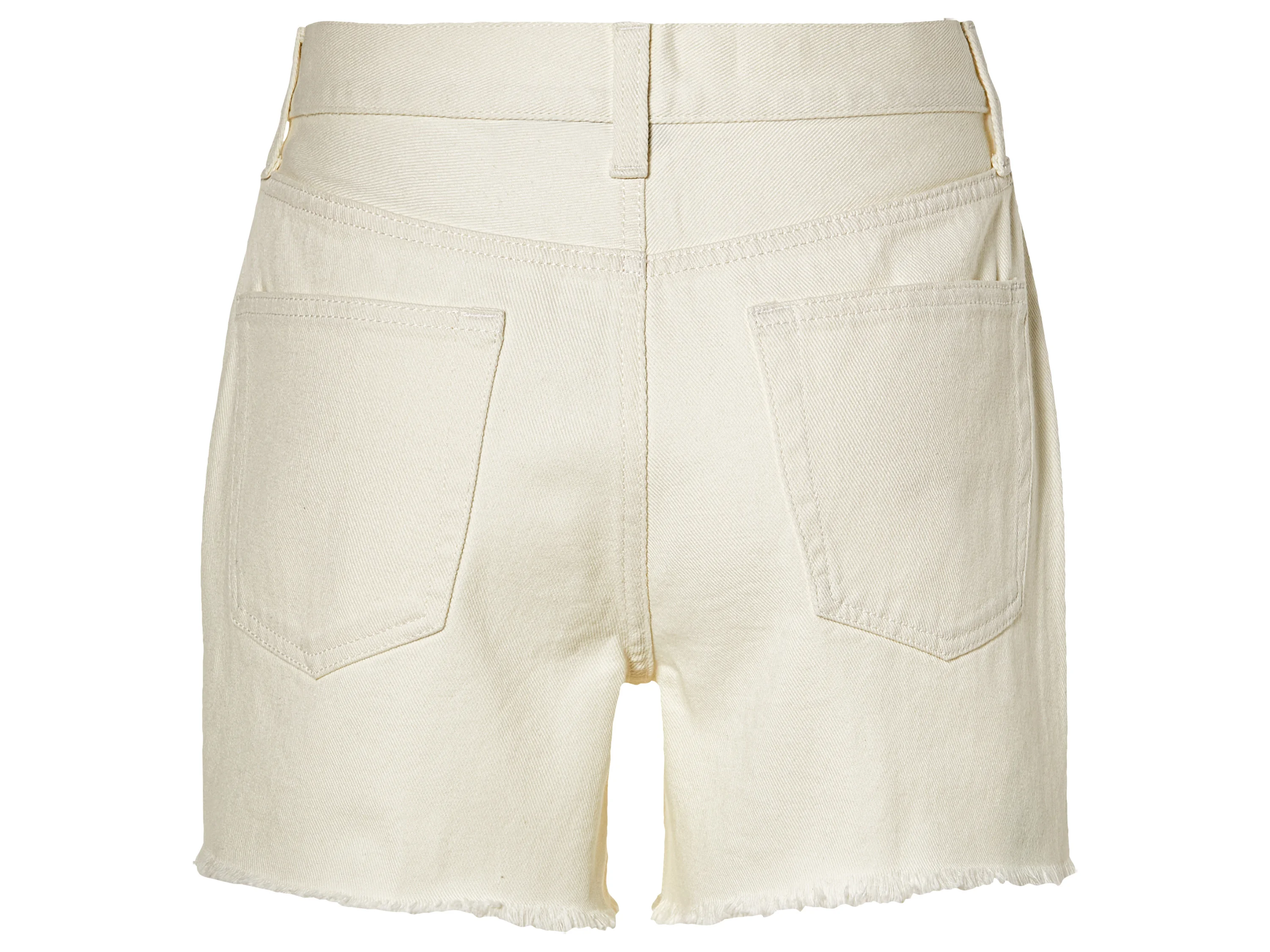 ESMARA® Damen Jeansshorts (Weiß, 40) – Bild 2 von 2