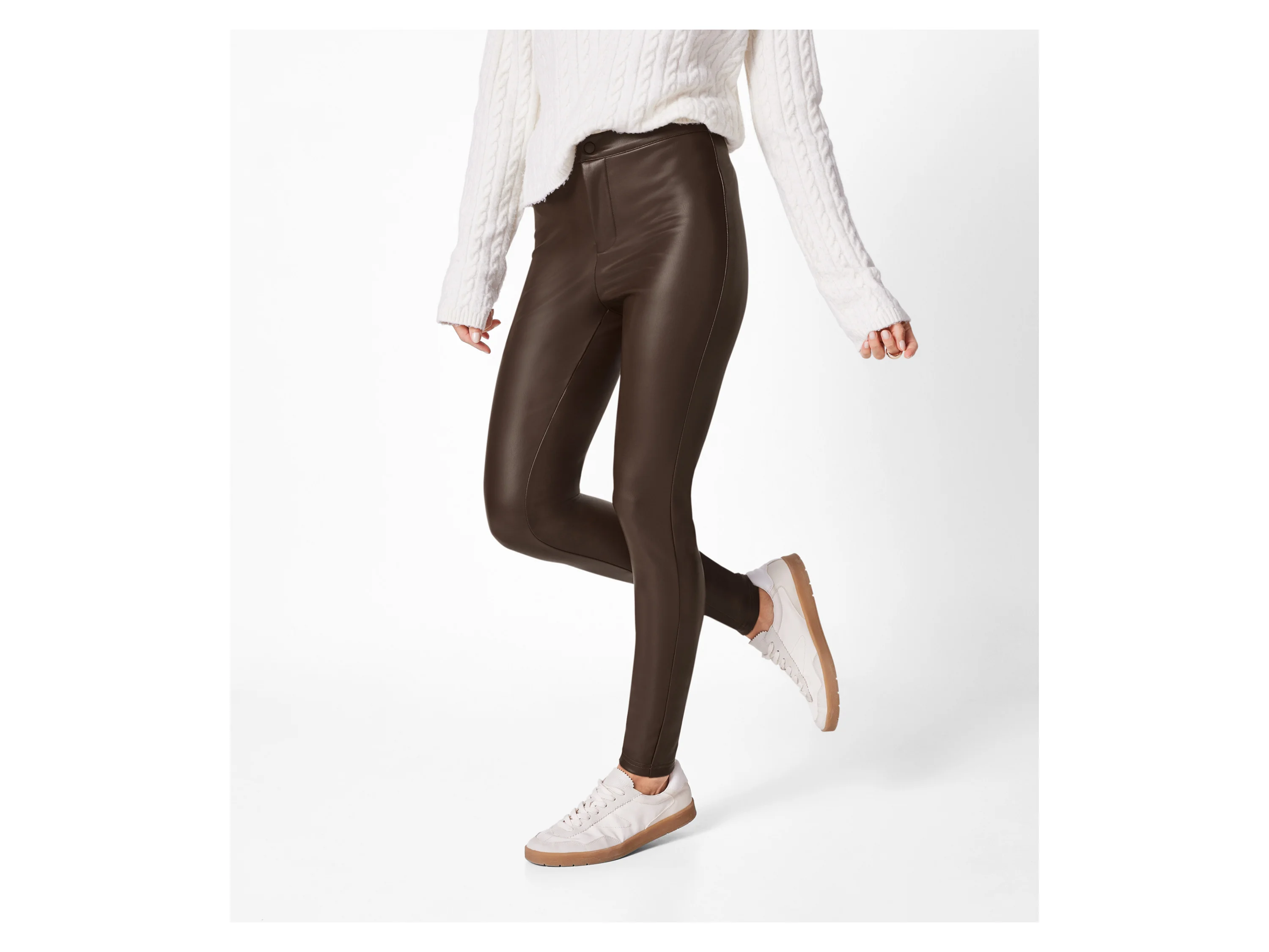 ESMARA® Damen Jeggings (Braun, 46) – Bild 2 von 3