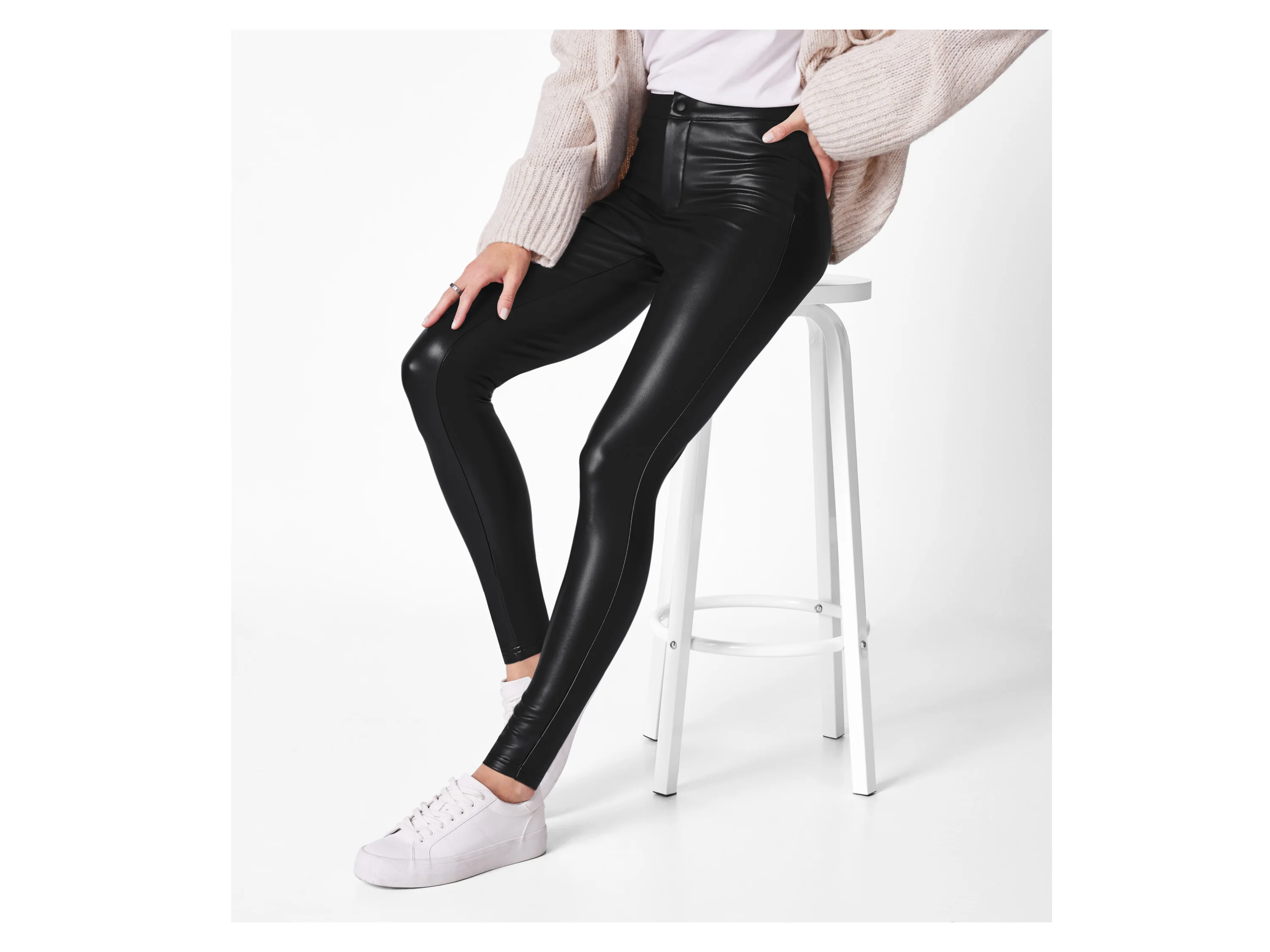 ESMARA® Damen Jeggings (Schwarz, 34) – Bild 2 von 4