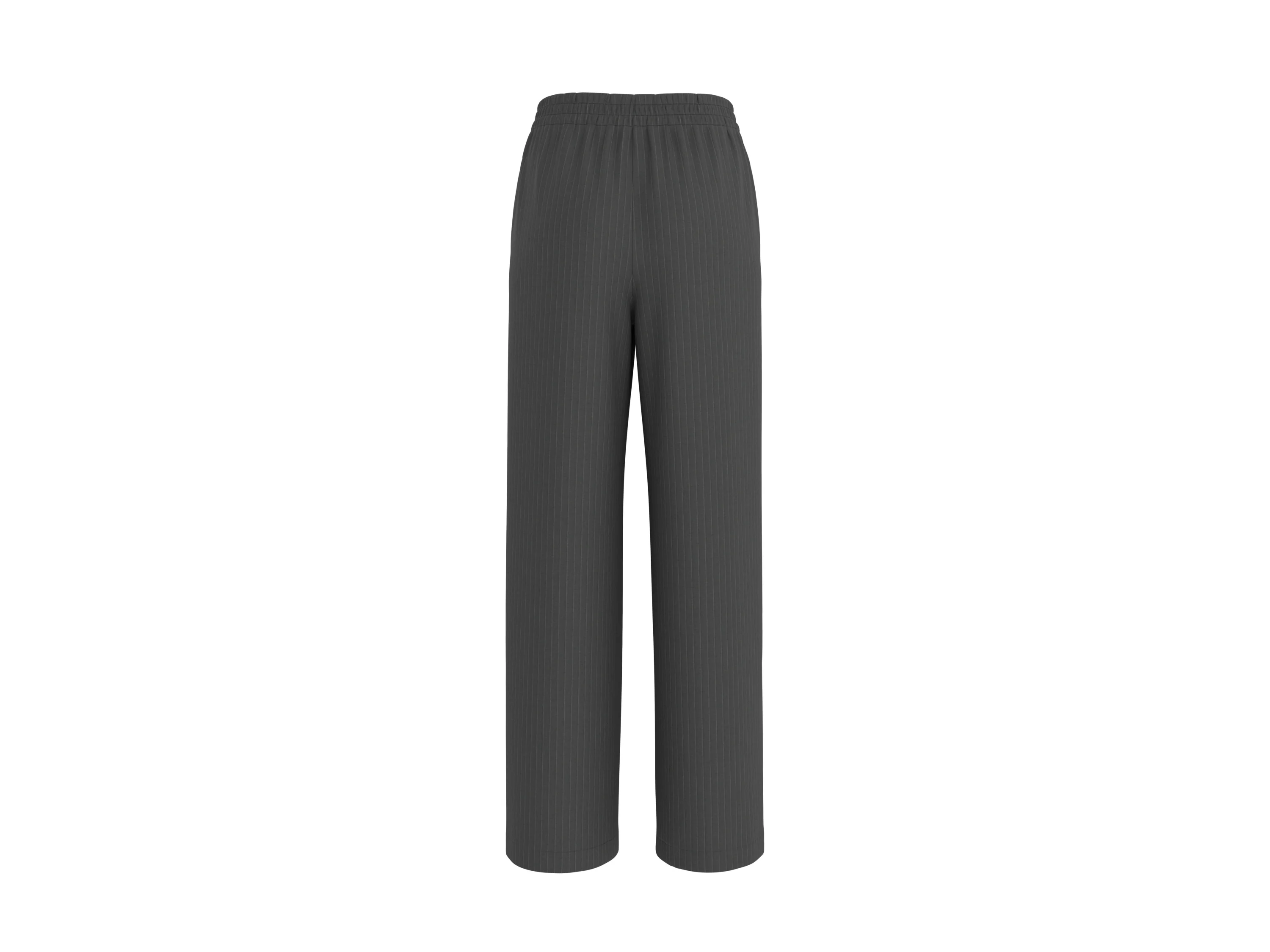 ESMARA® Damen Jogger Wide Leg (Anthrazit, XS(32/34)) – Bild 3 von 4
