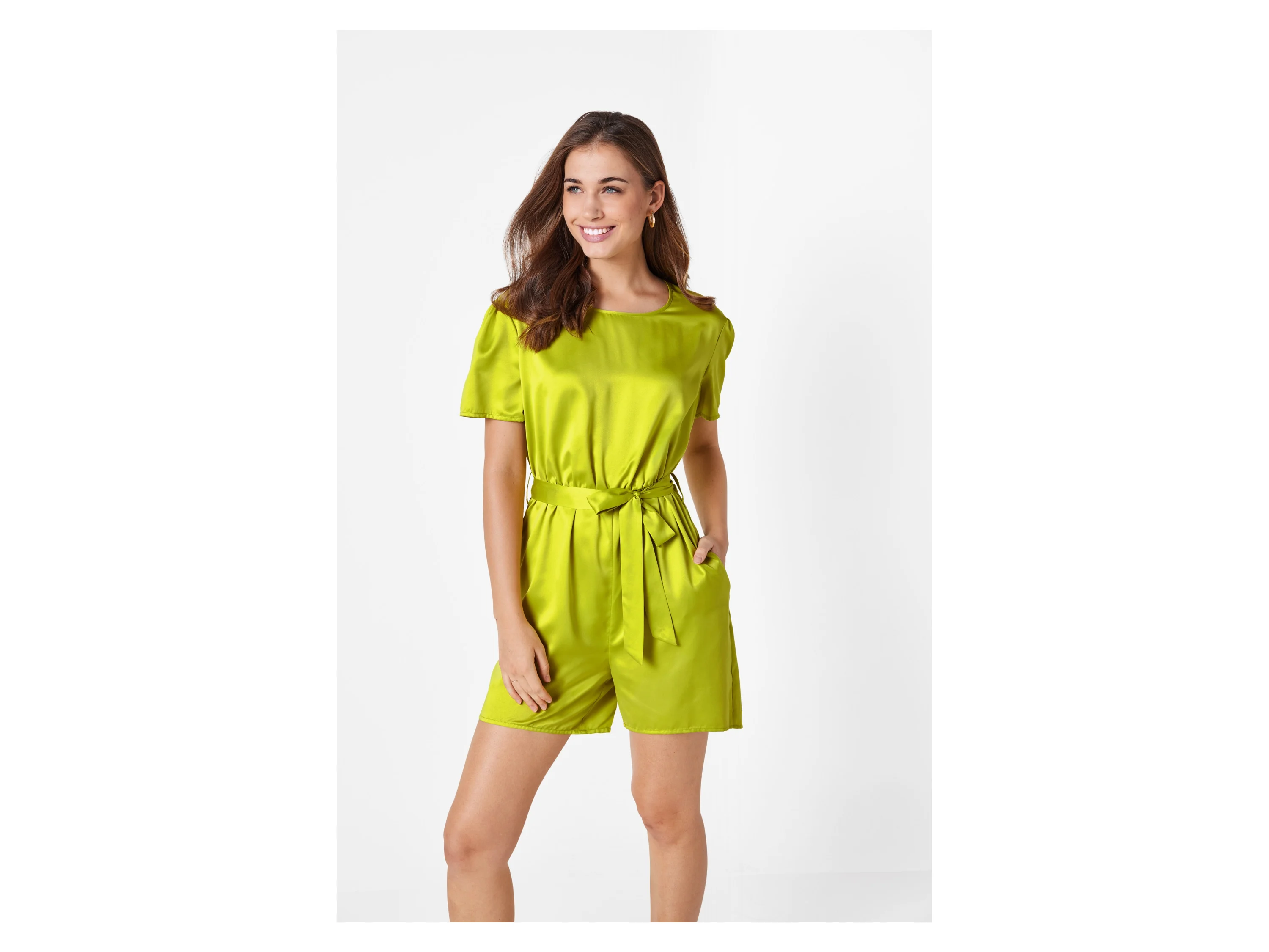 ESMARA® Damen Jumpsuit (Lime, 46) – Bild 2 von 4