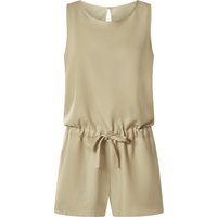 ESMARA® Damen Jumpsuit mit Leinen (Beige, 34)