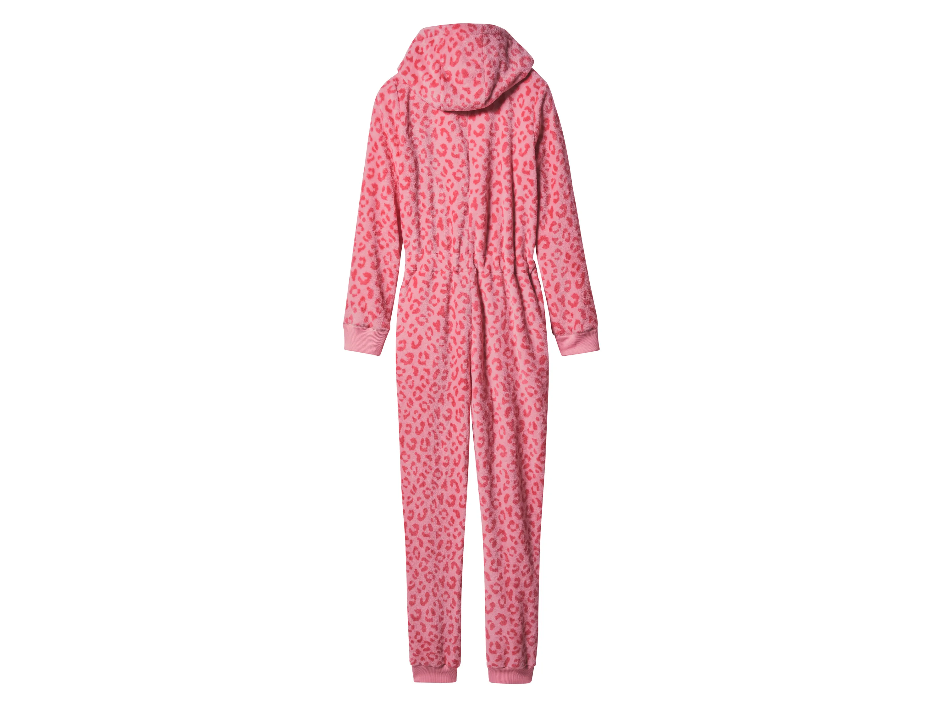 ESMARA® Damen Jumpsuit Plüsch (Leo, XS(32/34)) – Bild 3 von 4