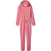 ESMARA® Damen Jumpsuit Plüsch (Leo, S(36/38))