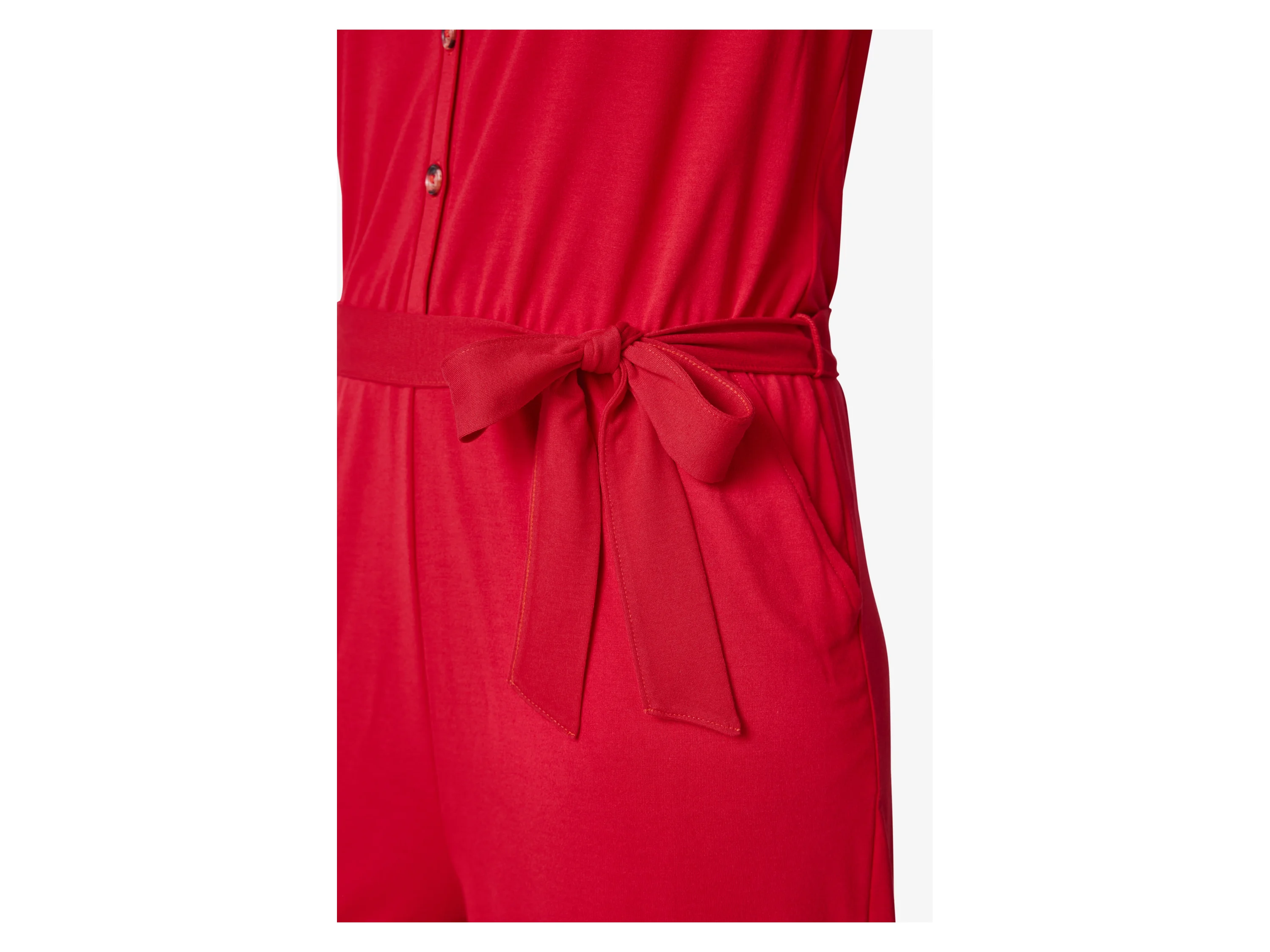 ESMARA® Damen Jumpsuit (Rot, M (40/42)) – Bild 4 von 4