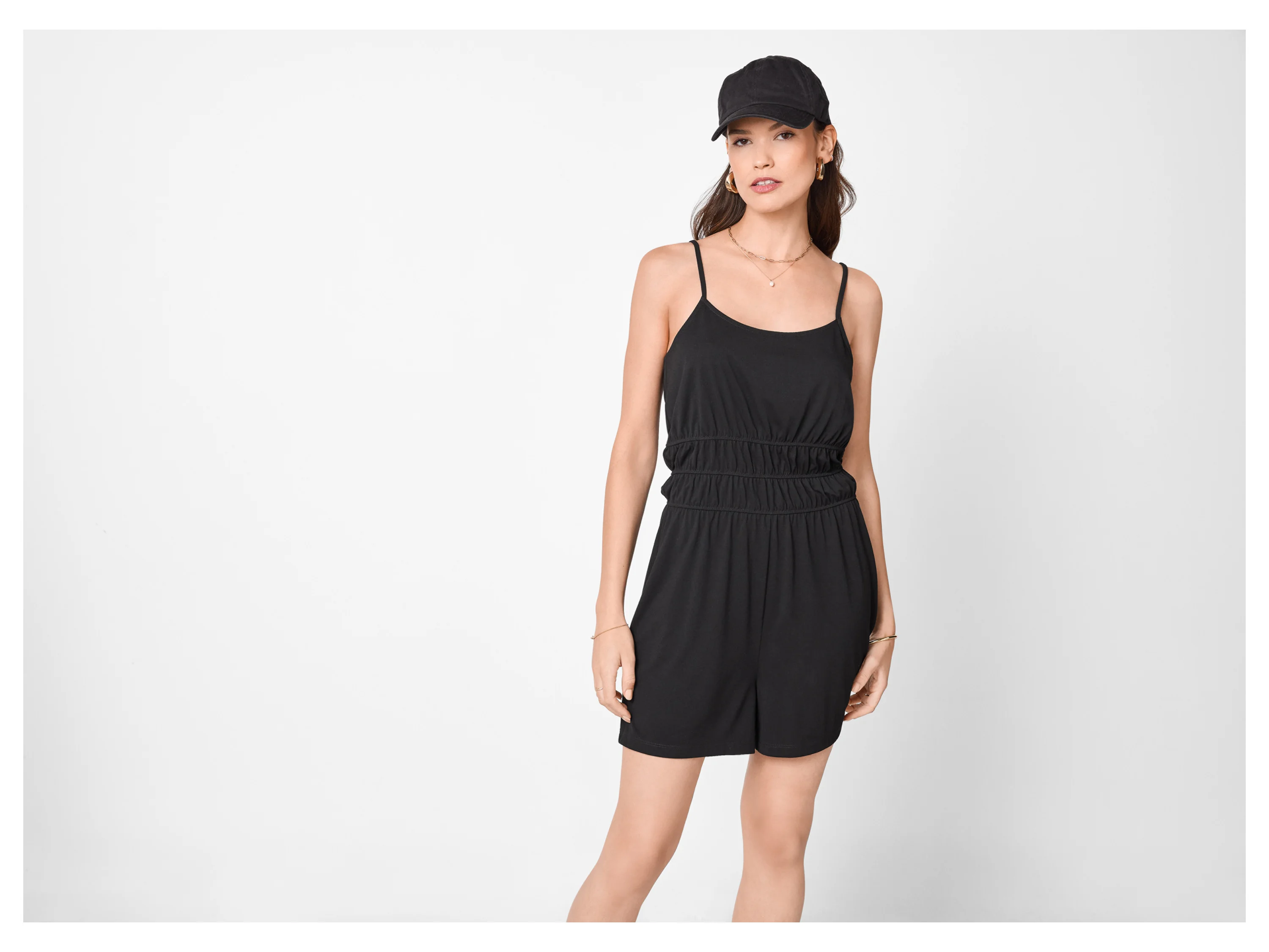 ESMARA® Damen Jumpsuit (Schwarz, S(36/38)) – Bild 2 von 3