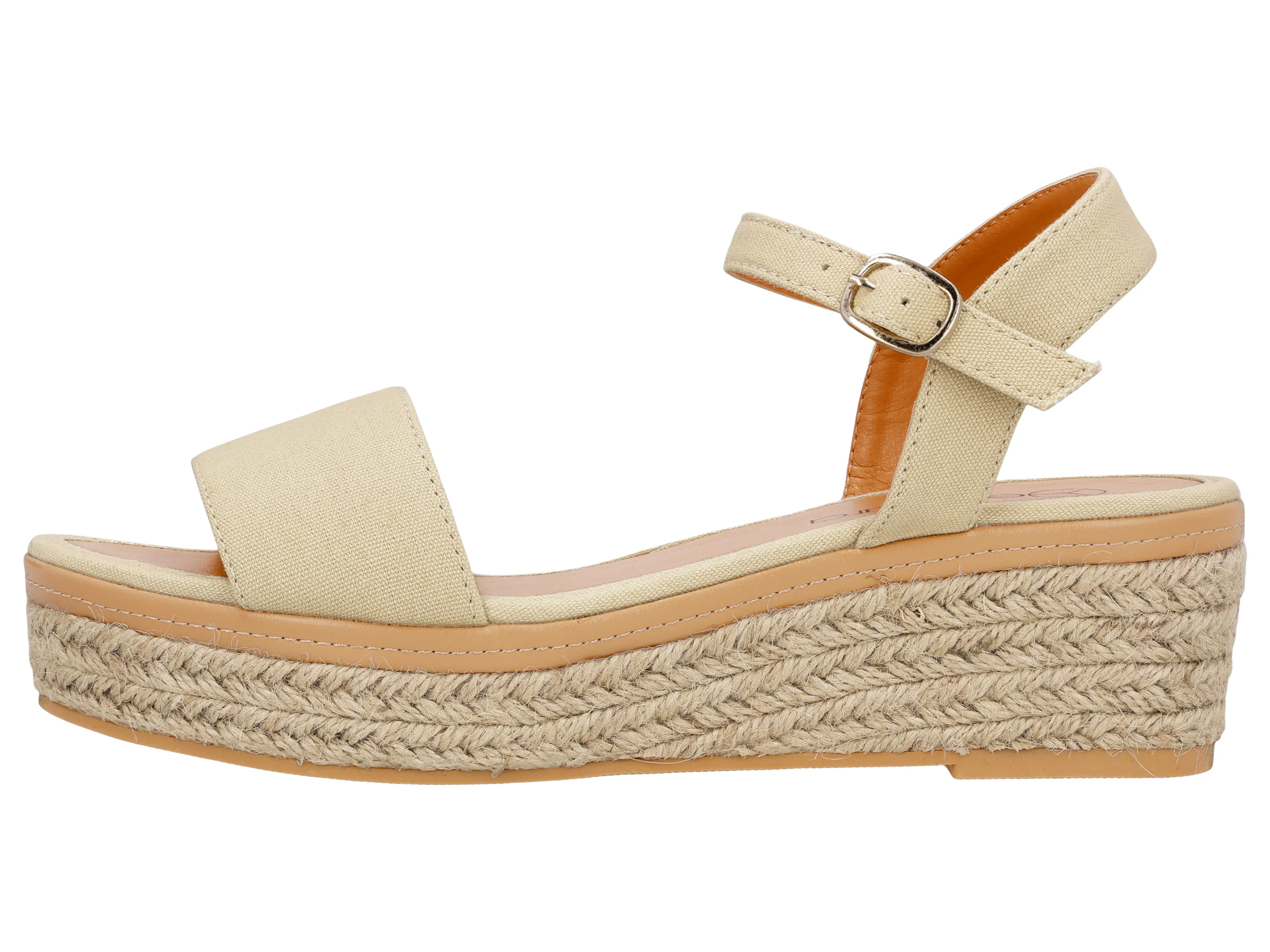 ESMARA® Damen Keilsandalen (Beige, 36) – Bild 2 von 3