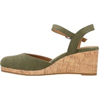 ESMARA® Damen Keilsandalen (Olive, 36)