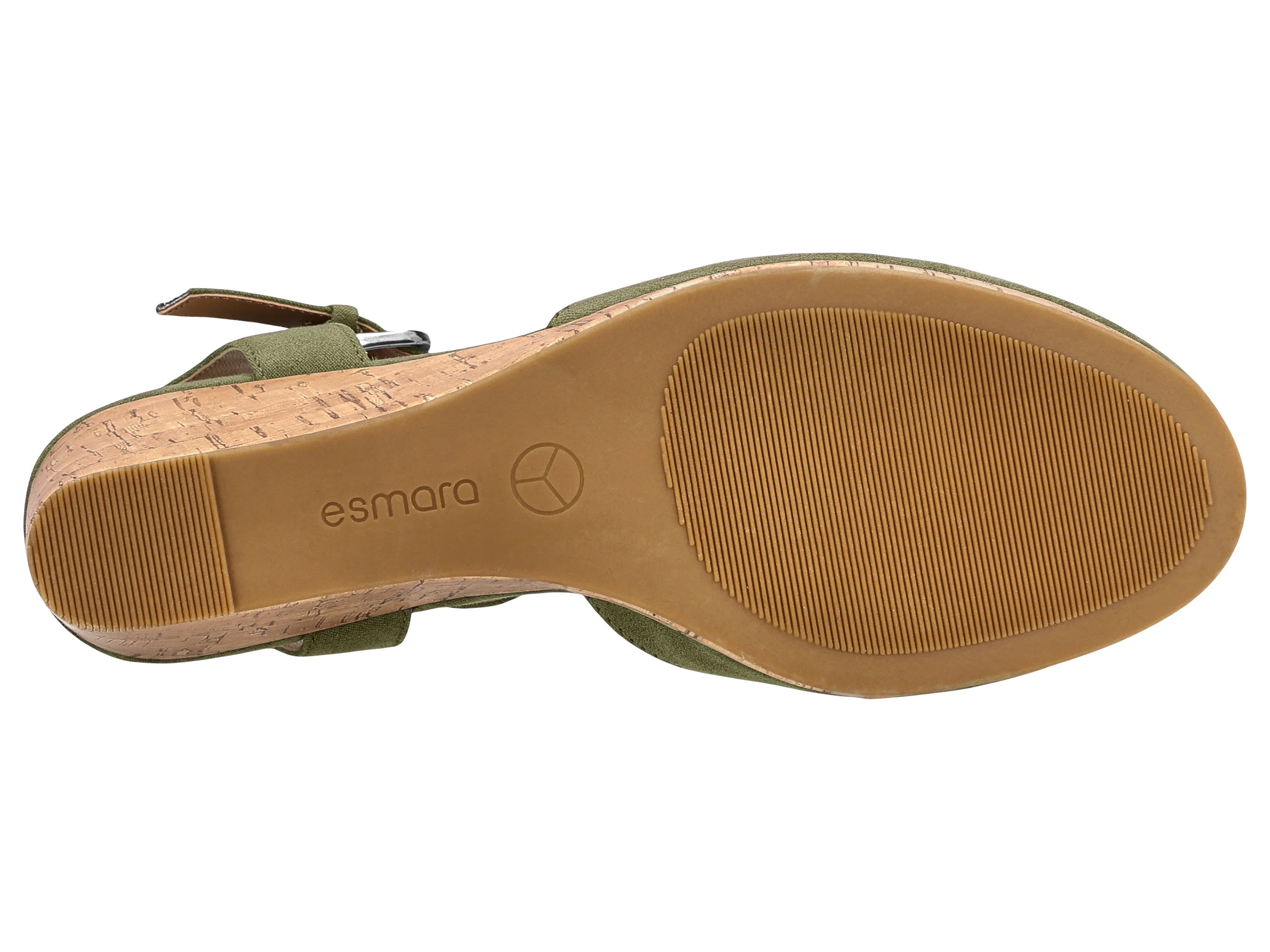 ESMARA® Damen Keilsandalen (Olive, 36) – Bild 3 von 3
