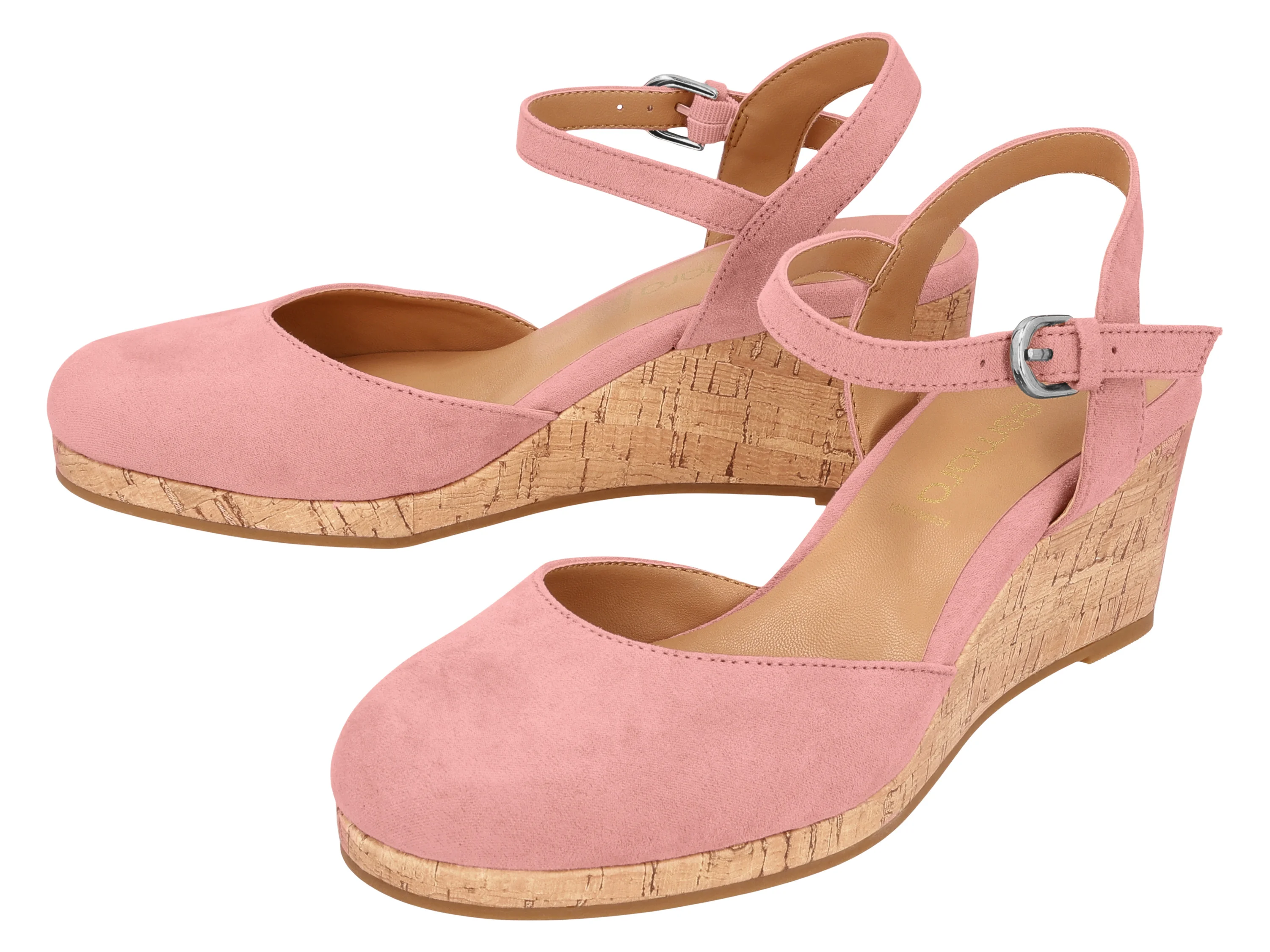 ESMARA® Damen Keilsandalen (Pink, 38) – Bild 2 von 3