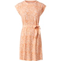 ESMARA® Damen Kleid, überschnittene Schultern (Orange, M(40/42))