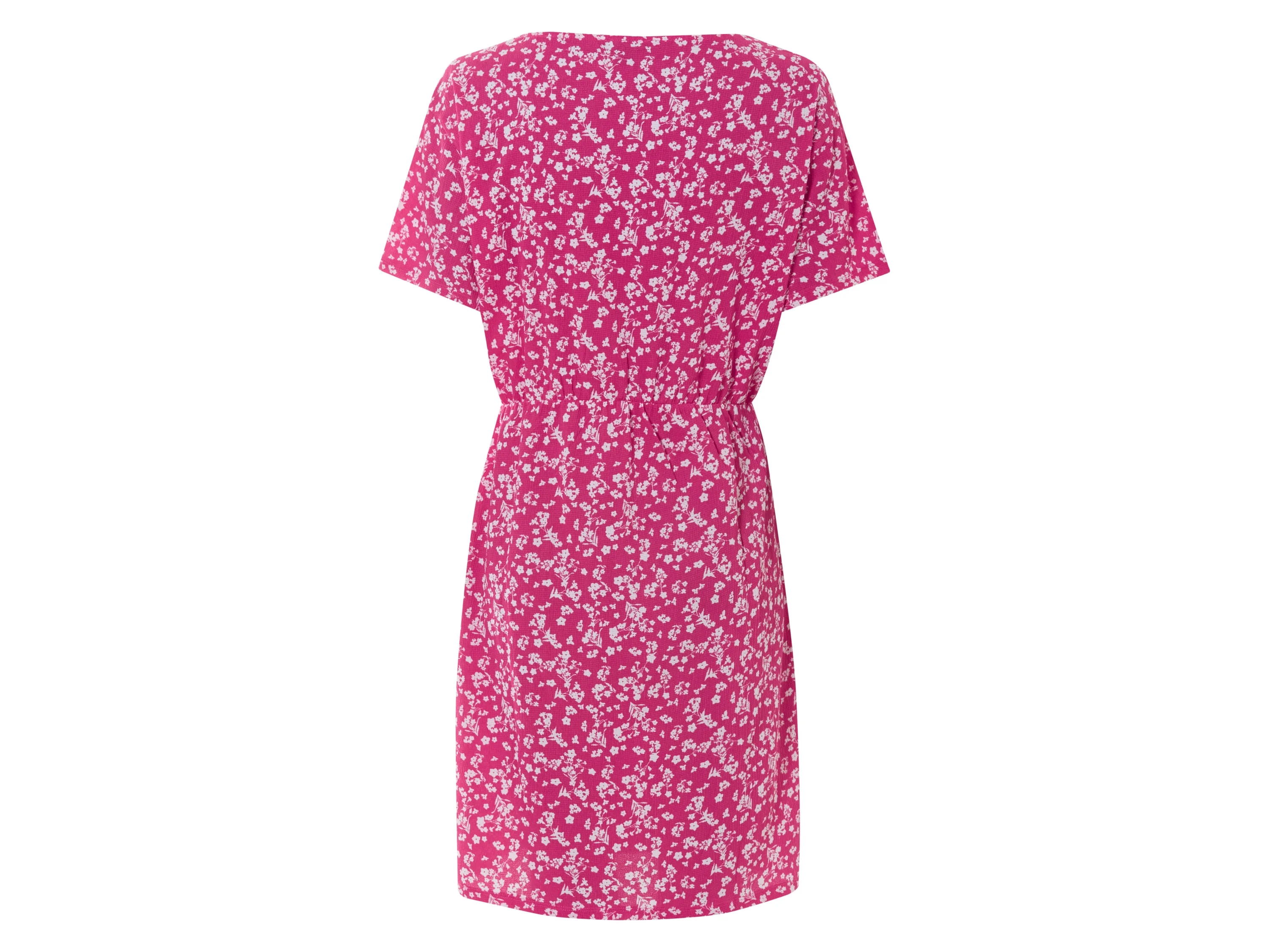 ESMARA® Damen Kleid (Blumen/pink, M(40/42)) – Bild 3 von 4