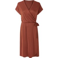 ESMARA® Damen Kleid (Braun, S(36/38))