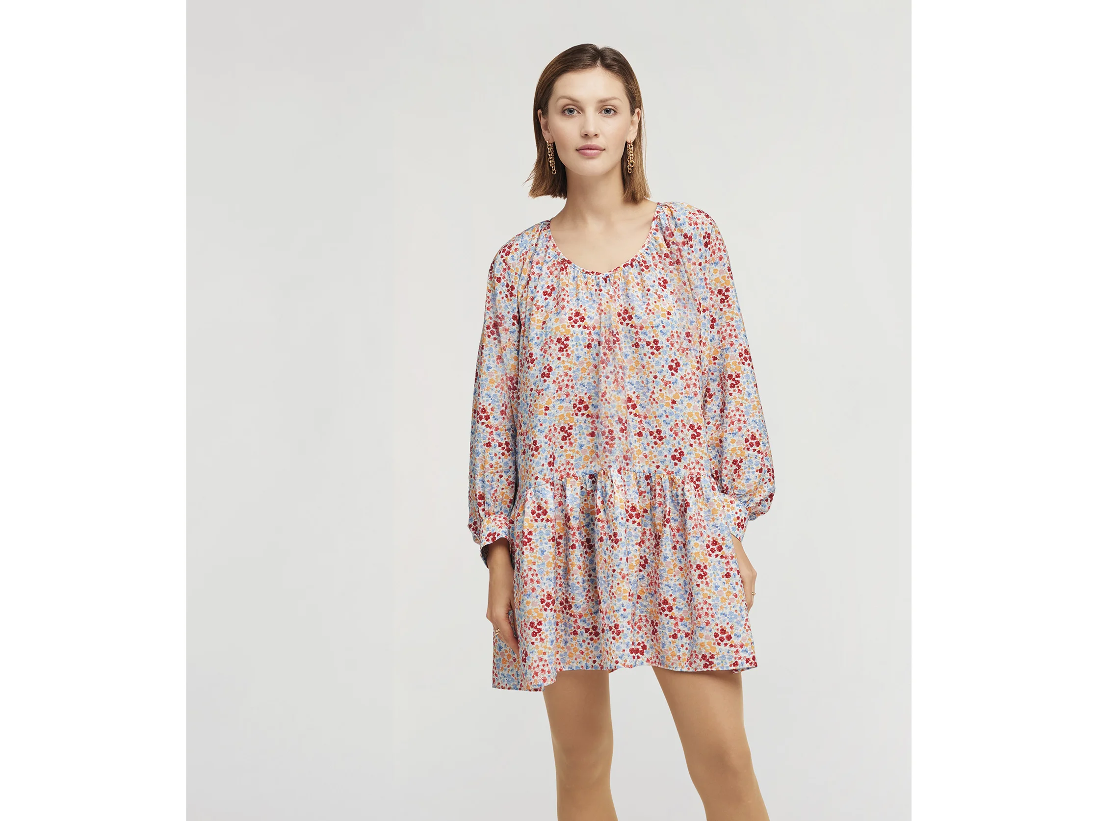 ESMARA® Damen Kleid (Bunt, M (40/42)) – Bild 2 von 4
