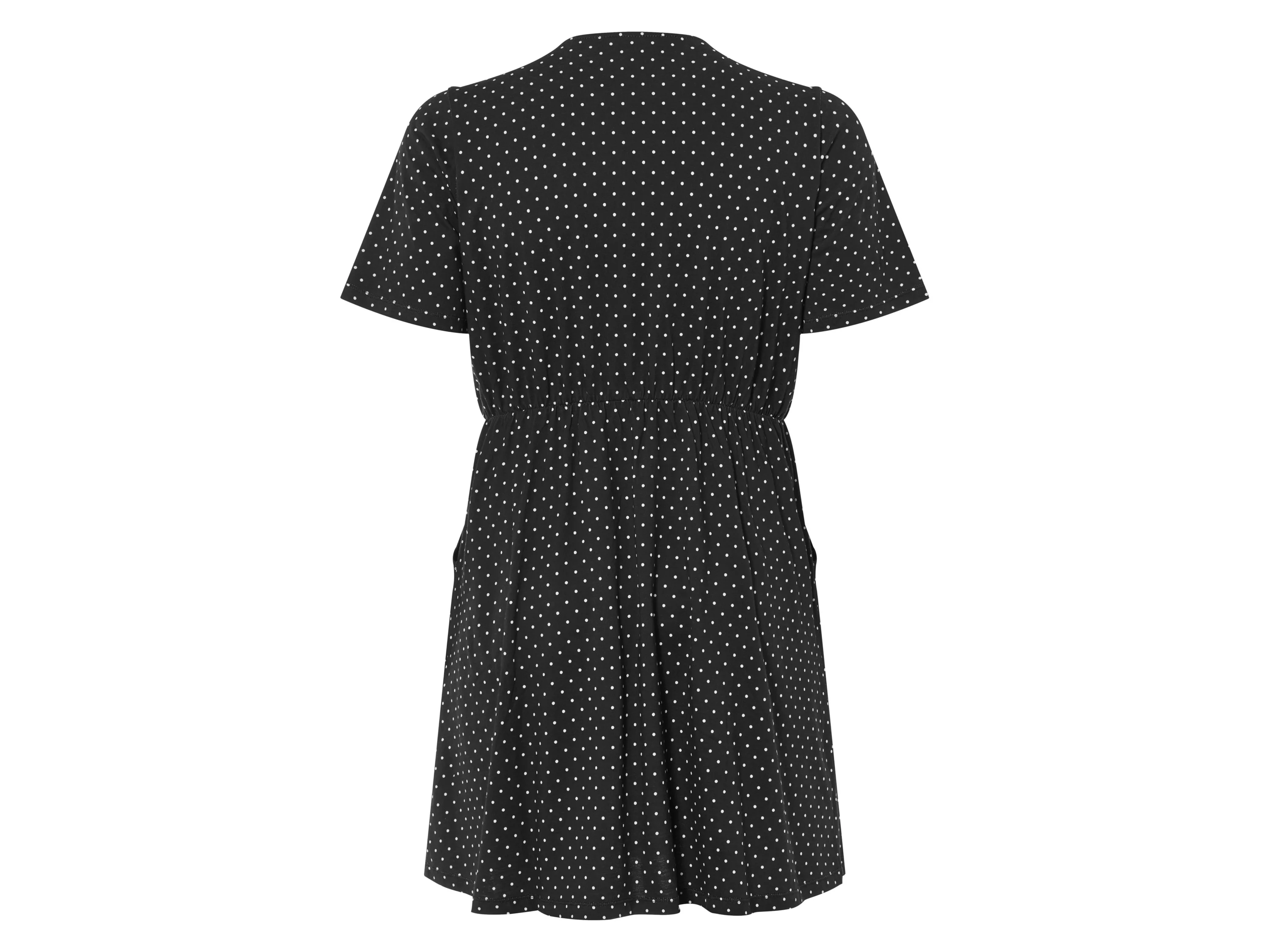 ESMARA® Damen Kleid (Gemustert/schwarz, XXL(52/54)) – Bild 3 von 4