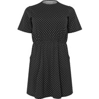 ESMARA® Damen Kleid (Gemustert/schwarz, XL(48/50))