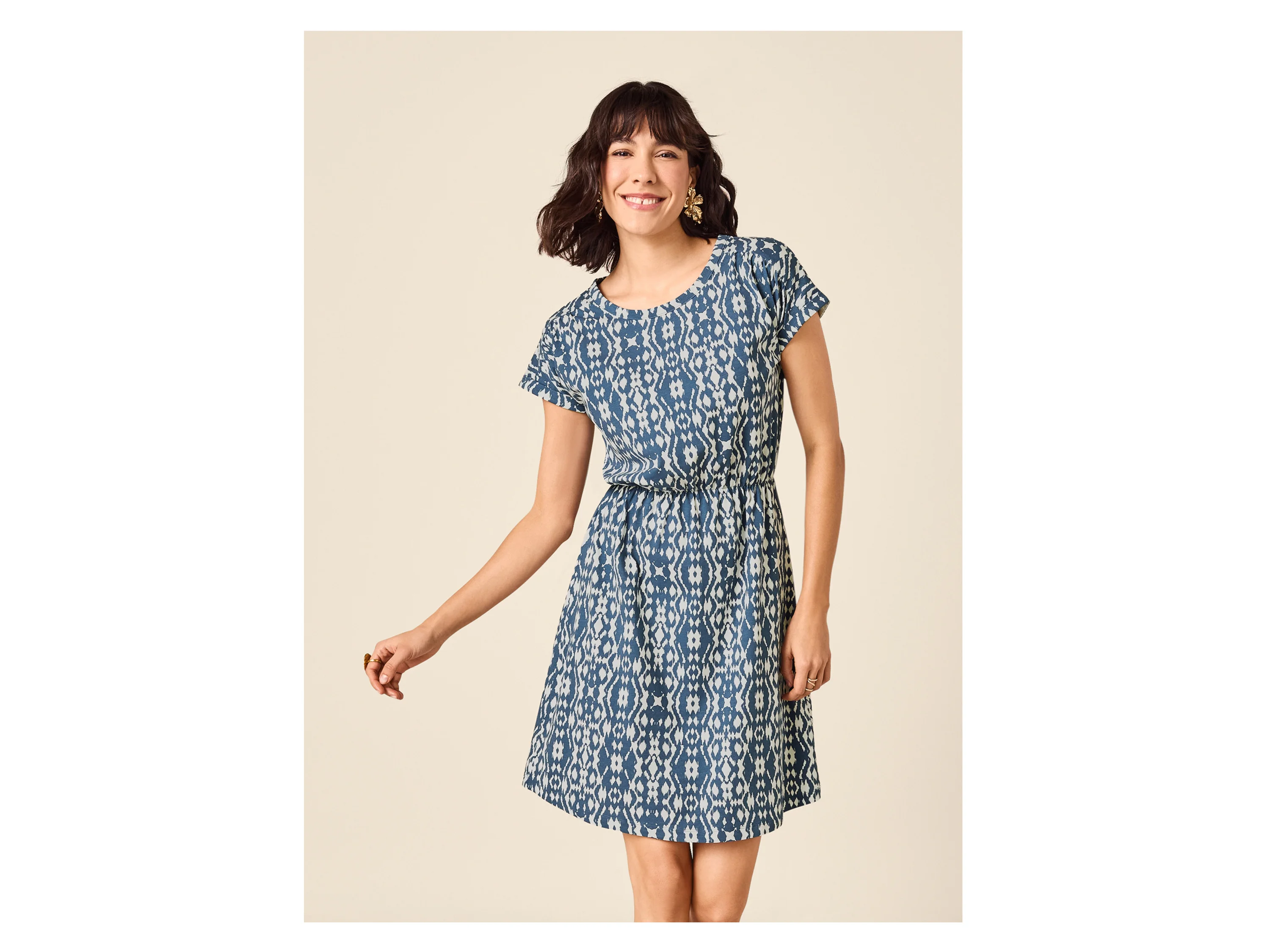 ESMARA® Damen Kleid (Gemustert, S(36/38)) – Bild 2 von 4